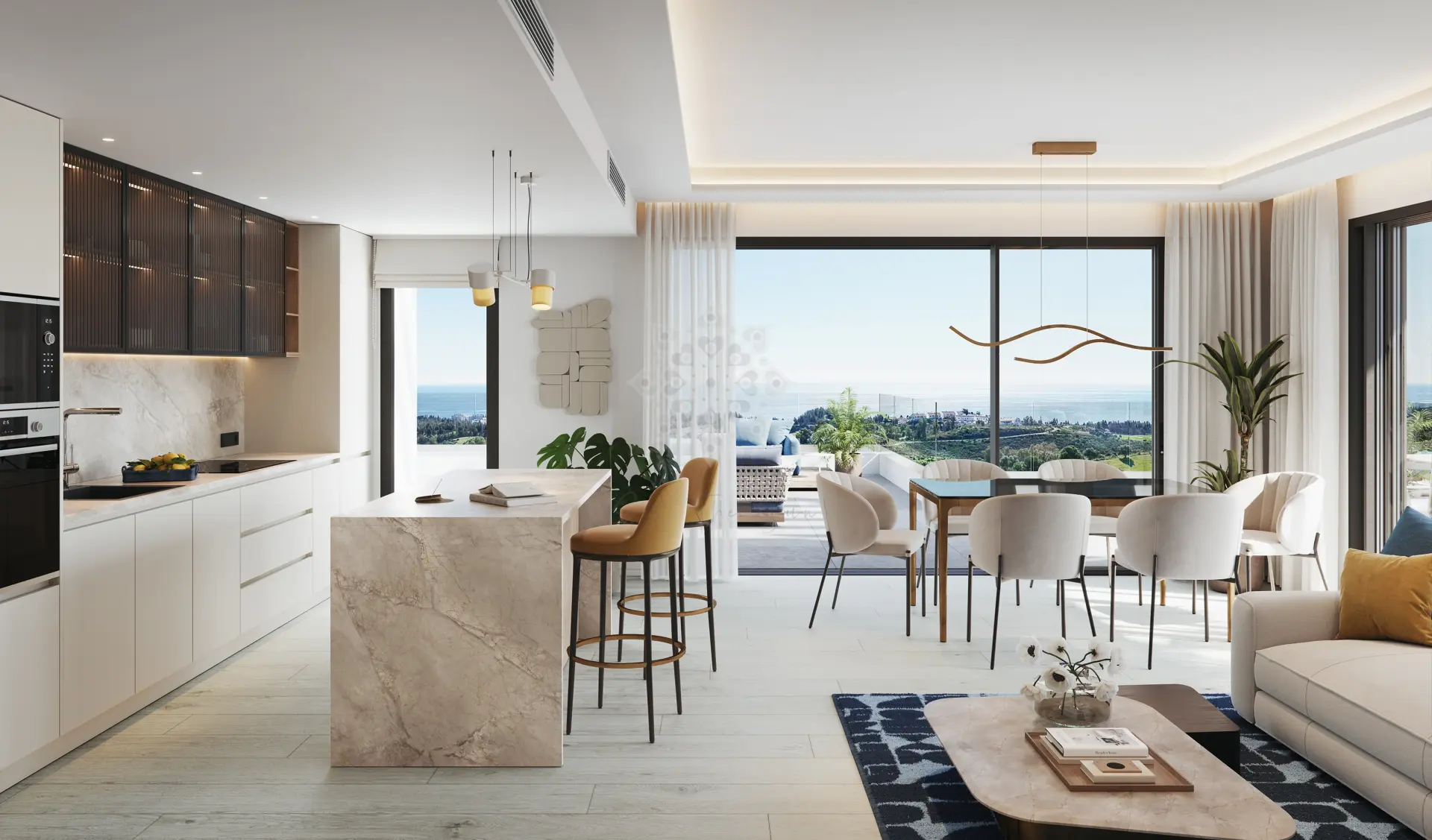 Development in Cala de Mijas, Mijas Costa