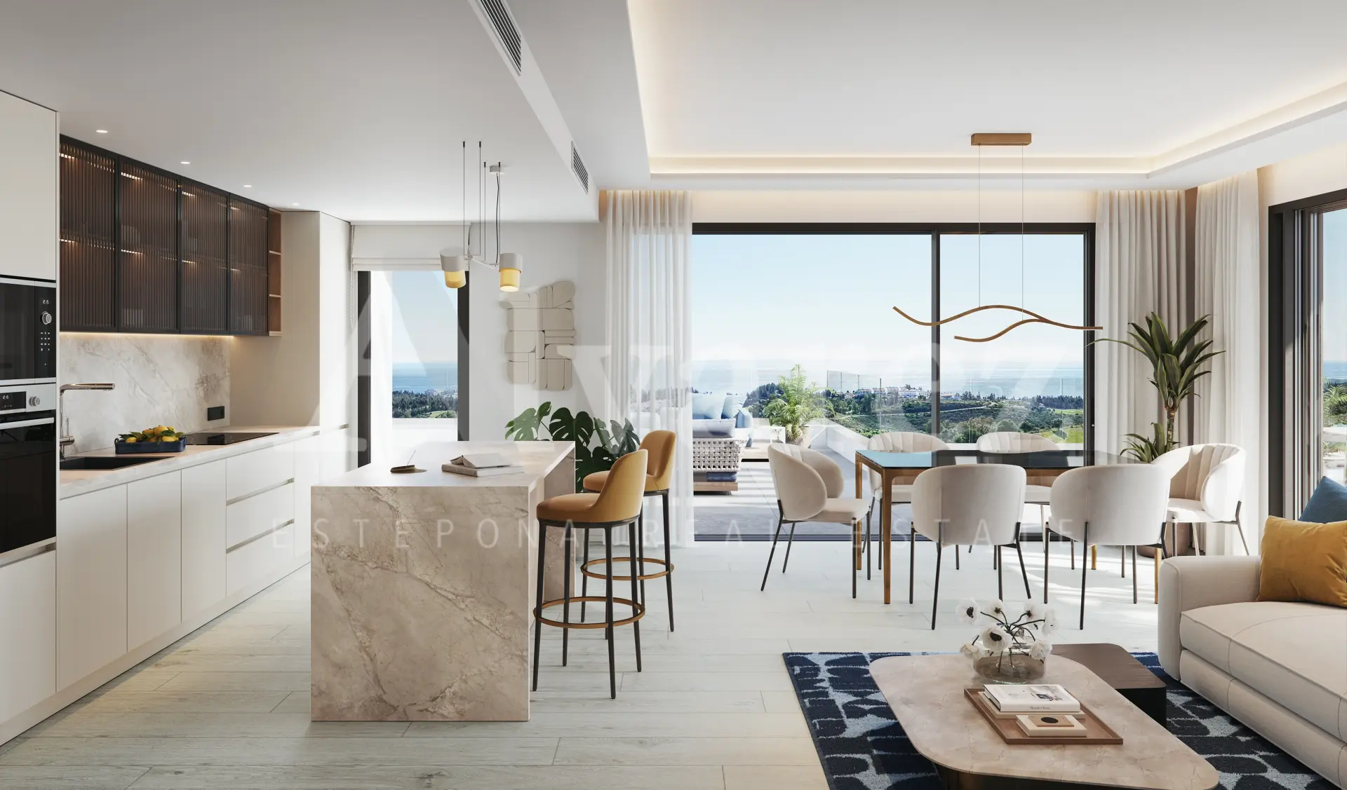 Development in Cala de Mijas, Mijas Costa