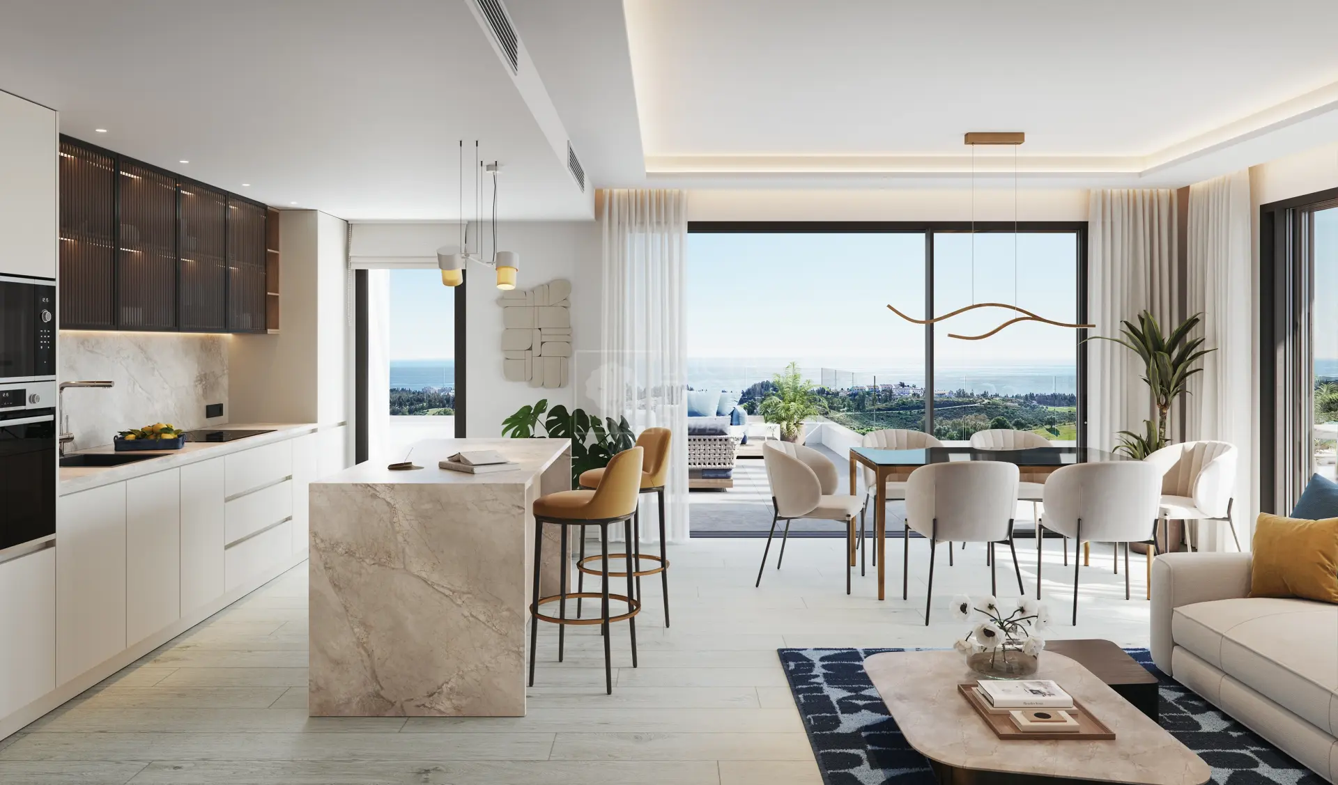 Development in Cala de Mijas, Mijas Costa