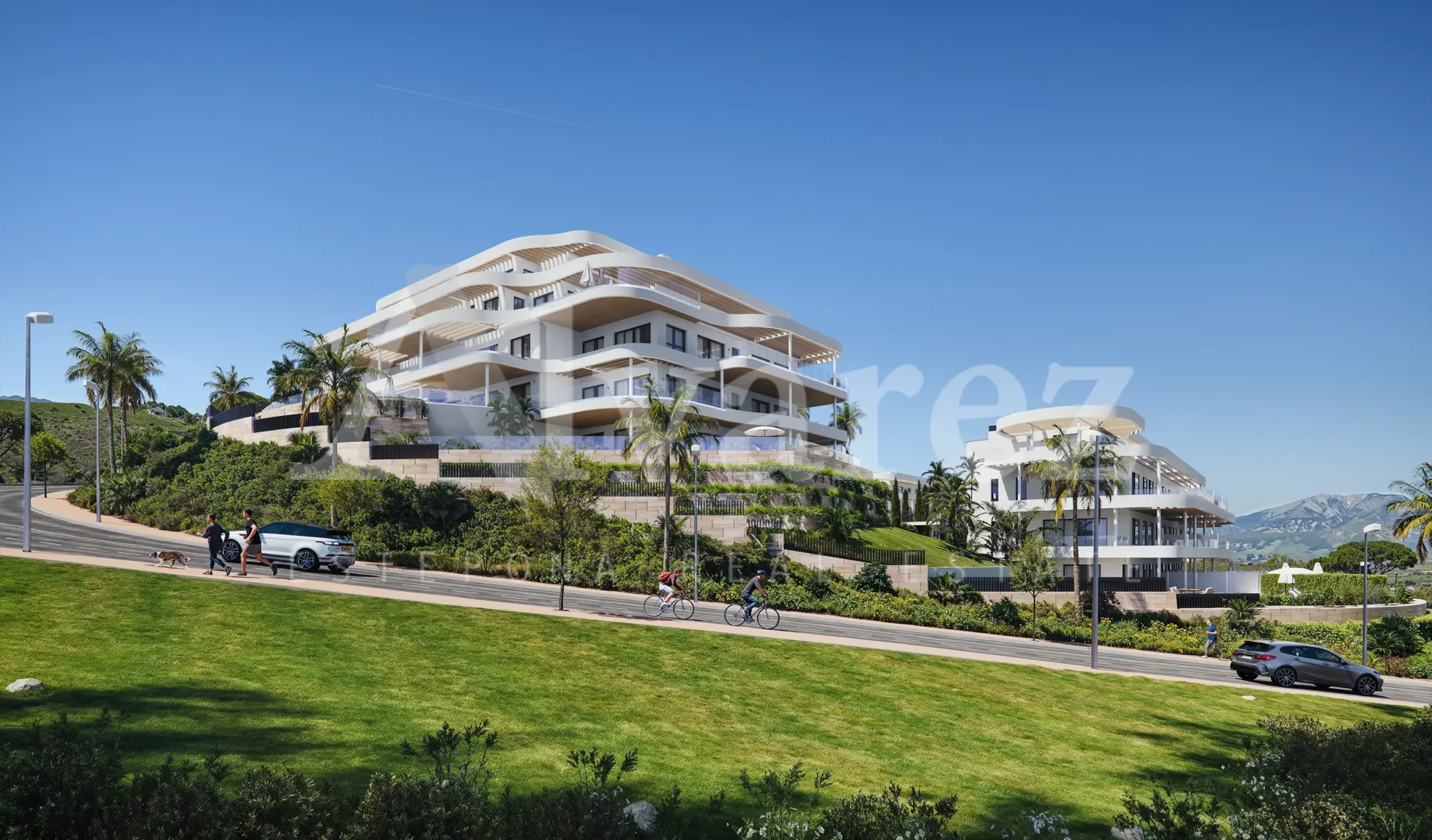 Development in Cala de Mijas, Mijas Costa