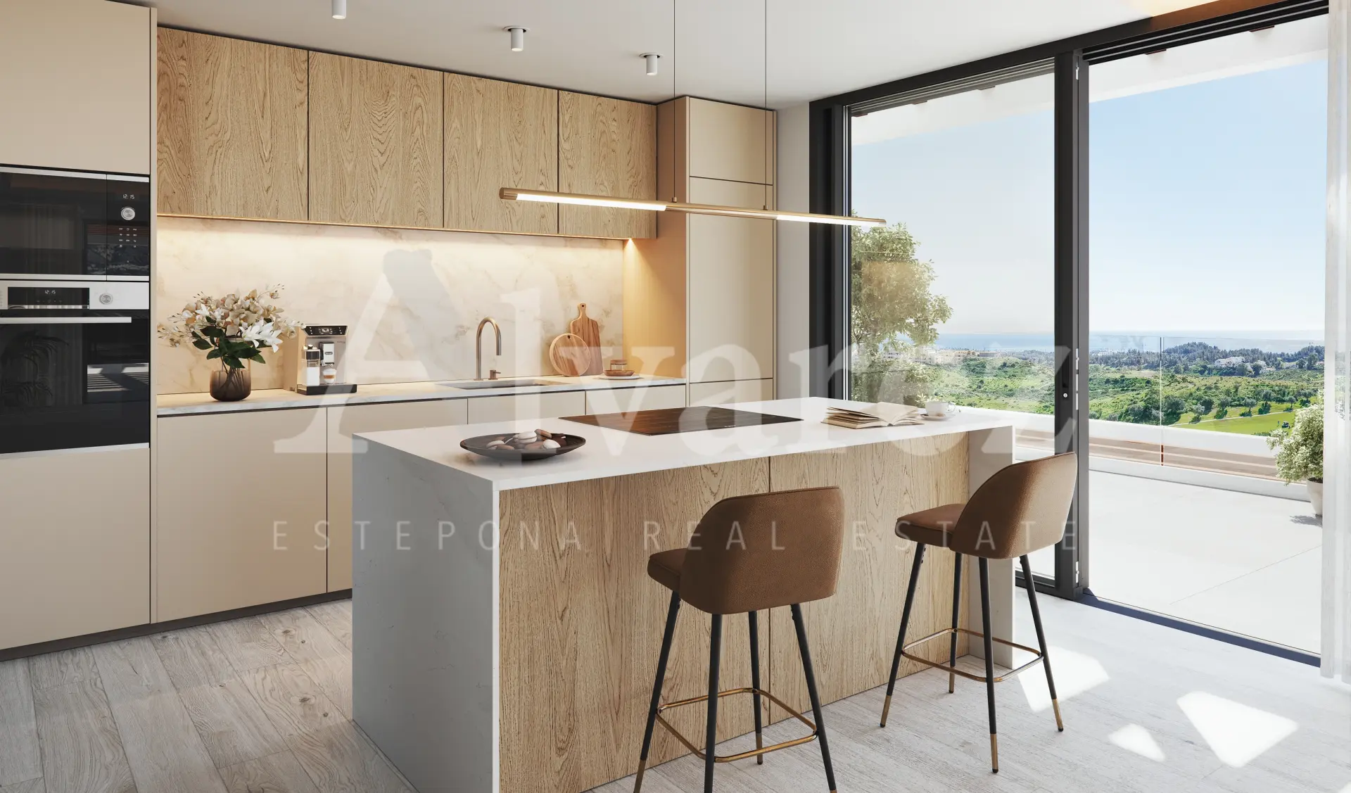 Development in Cala de Mijas, Mijas Costa