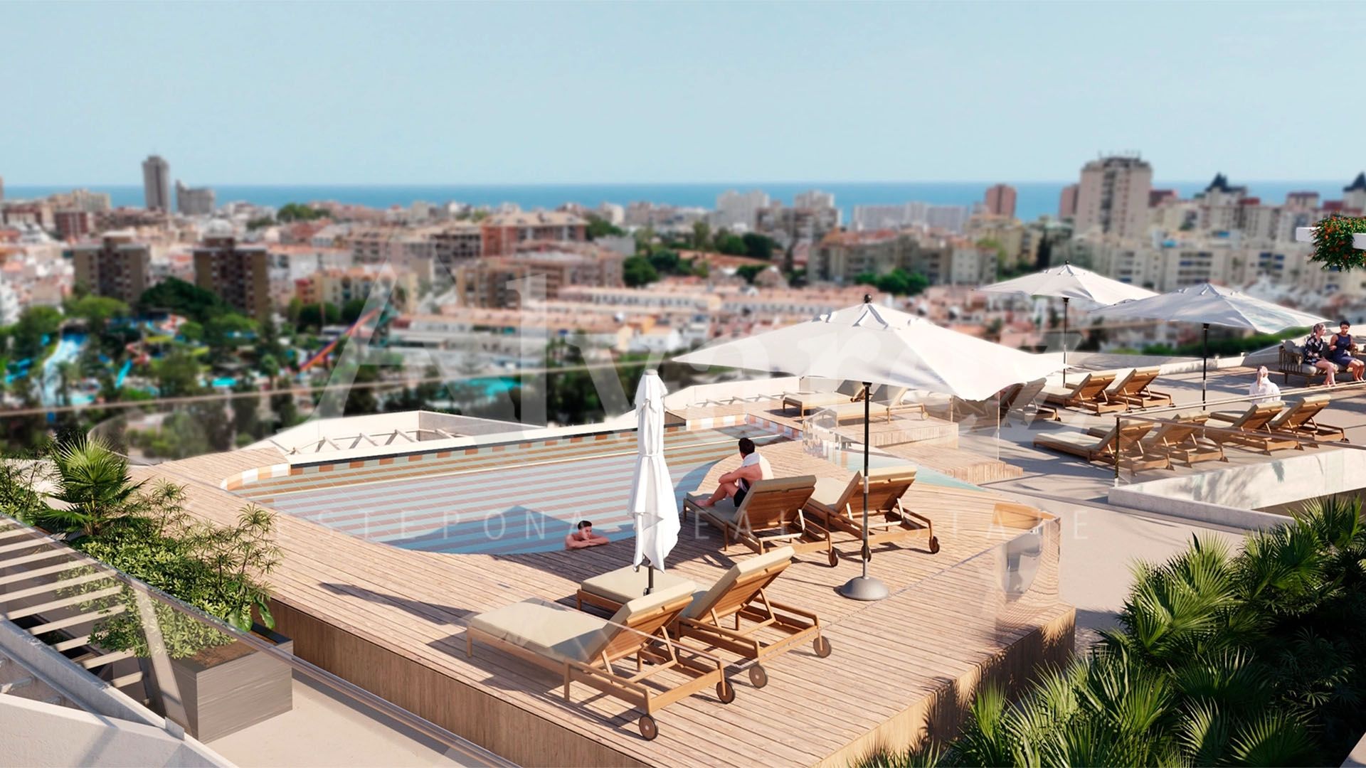 Development in Cala de Mijas, Mijas Costa