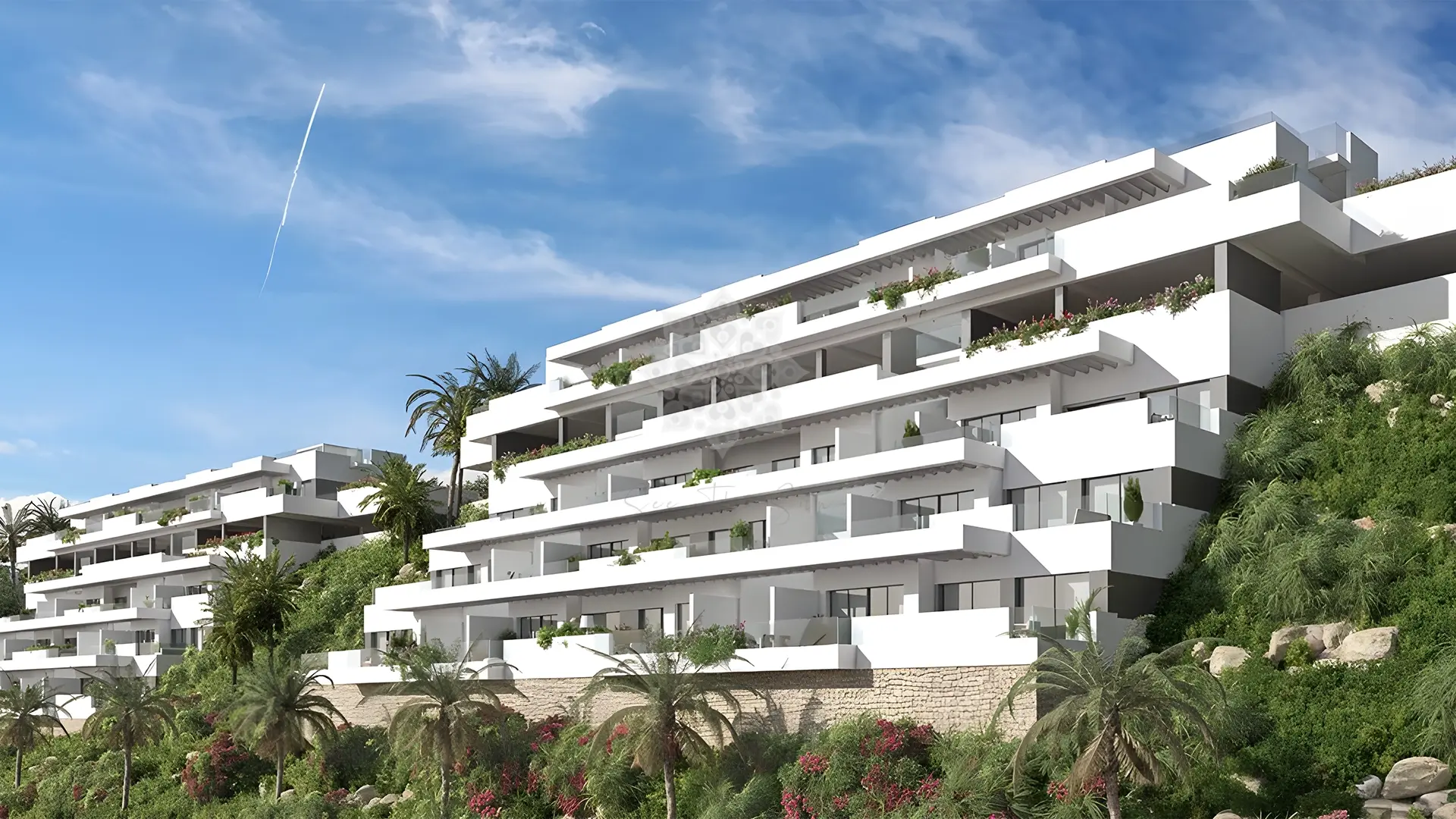 Development in Cala de Mijas, Mijas Costa