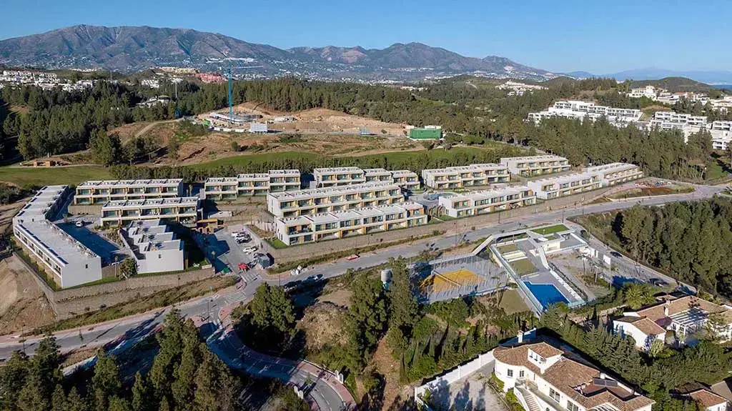 Development in Cala de Mijas, Mijas Costa