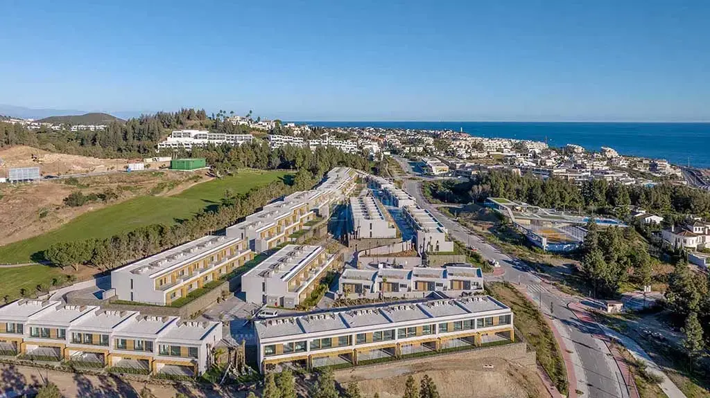 Development in Cala de Mijas, Mijas Costa