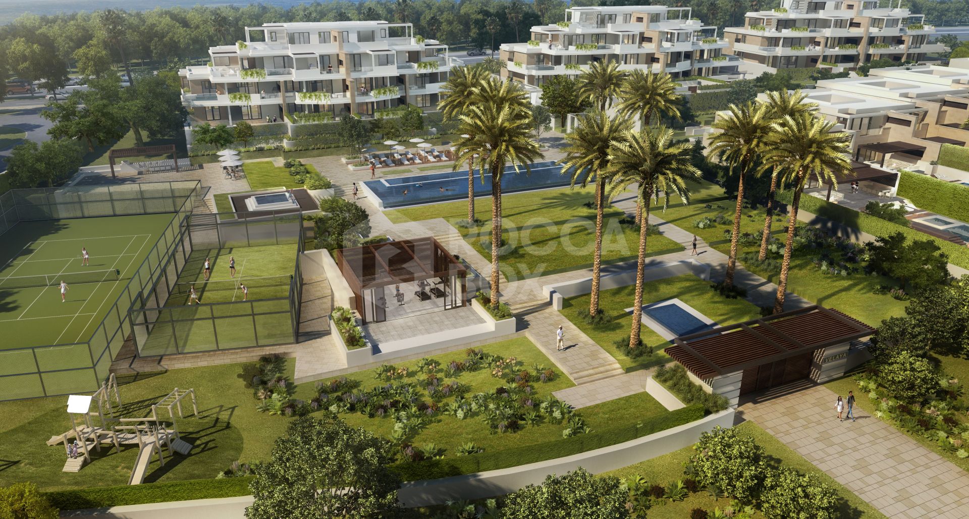 Velaya, beachfront apartments, penthouses and villas in the New Golden Mile