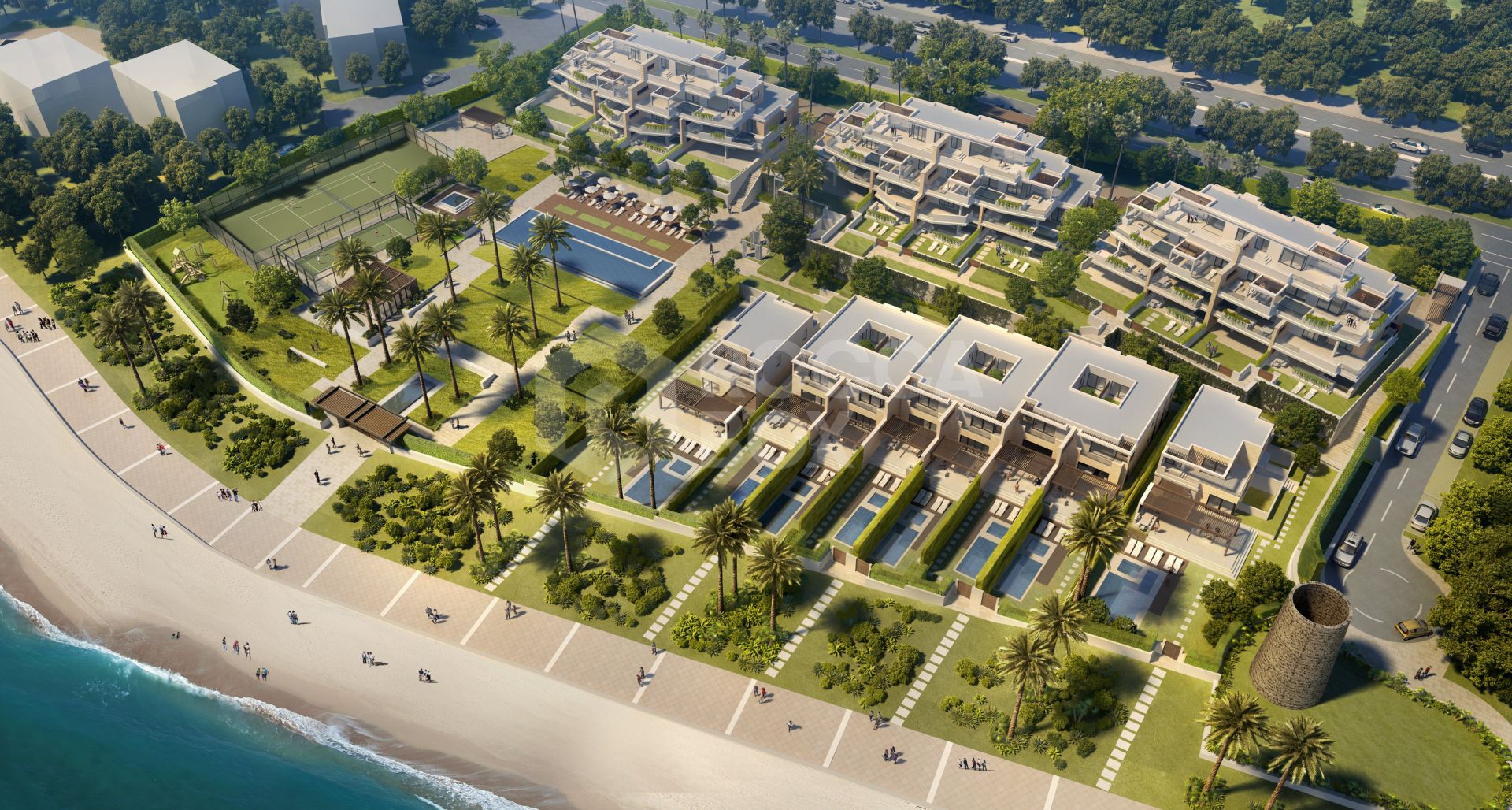 Velaya, beachfront apartments, penthouses and villas in the New Golden Mile