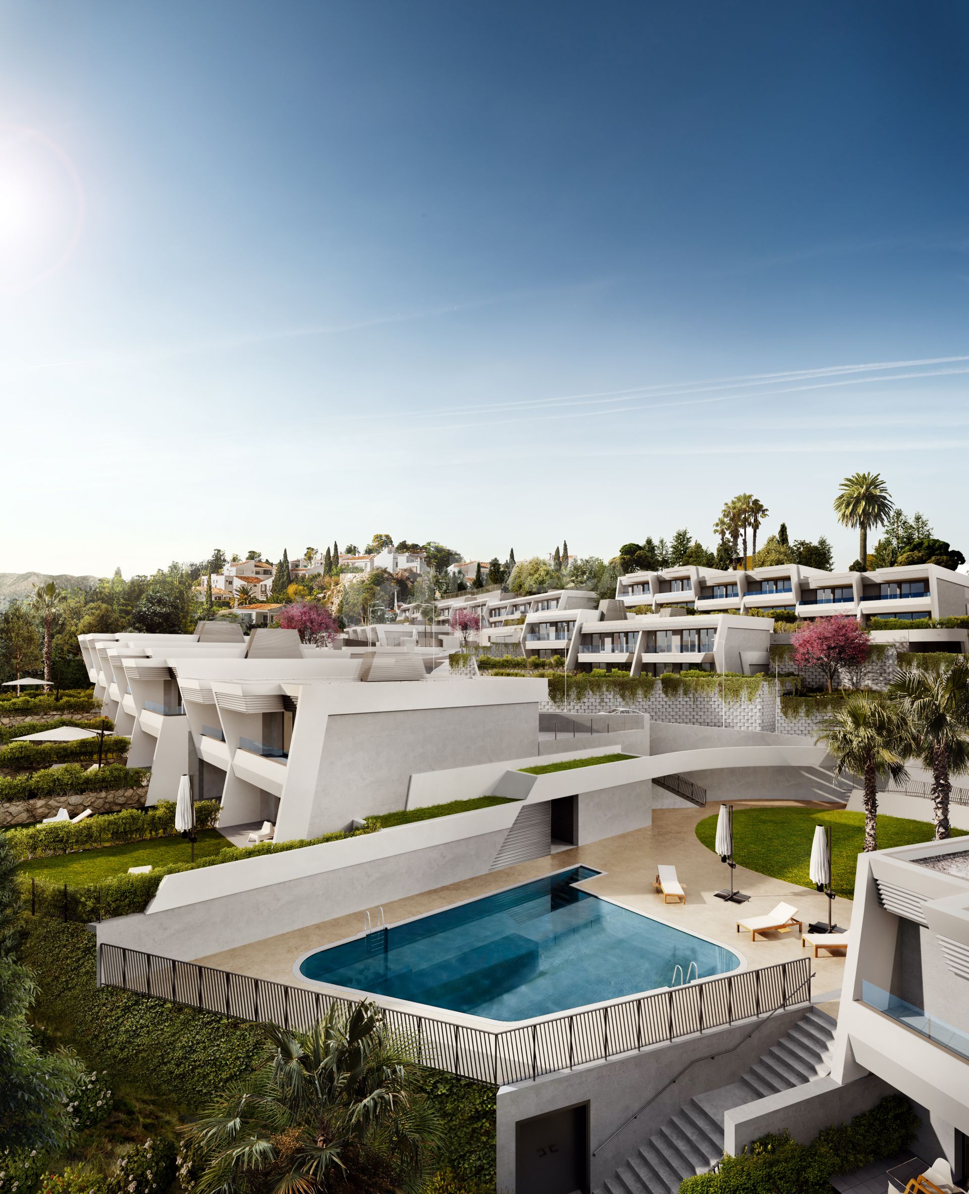 Eden by Kronos Homes, exclusive town houses and villas with amazing sea views in Mijas Costa