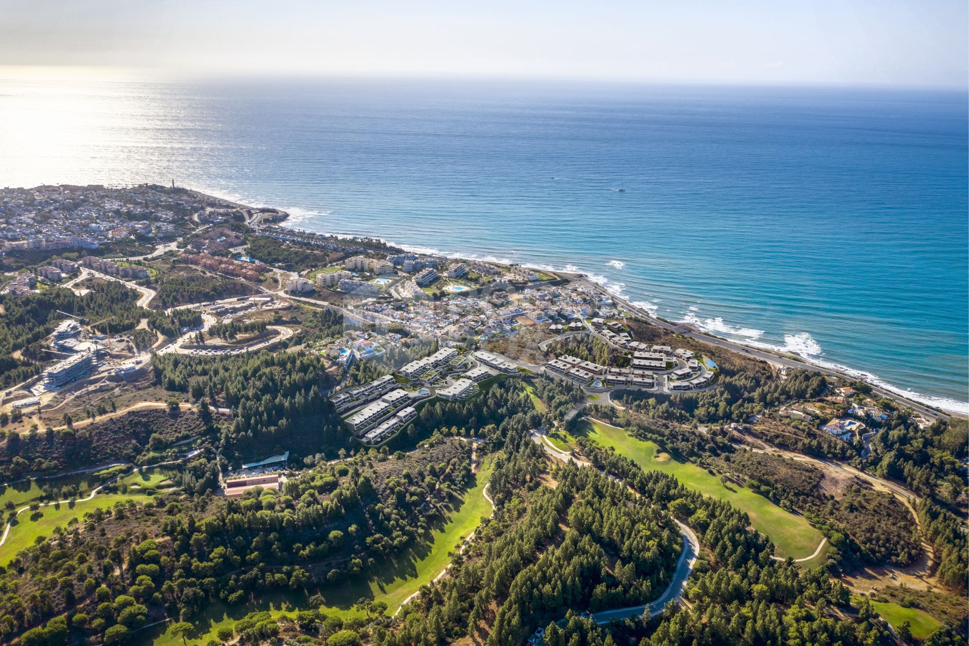 Eden by Kronos Homes, exclusive town houses and villas with amazing sea views in Mijas Costa