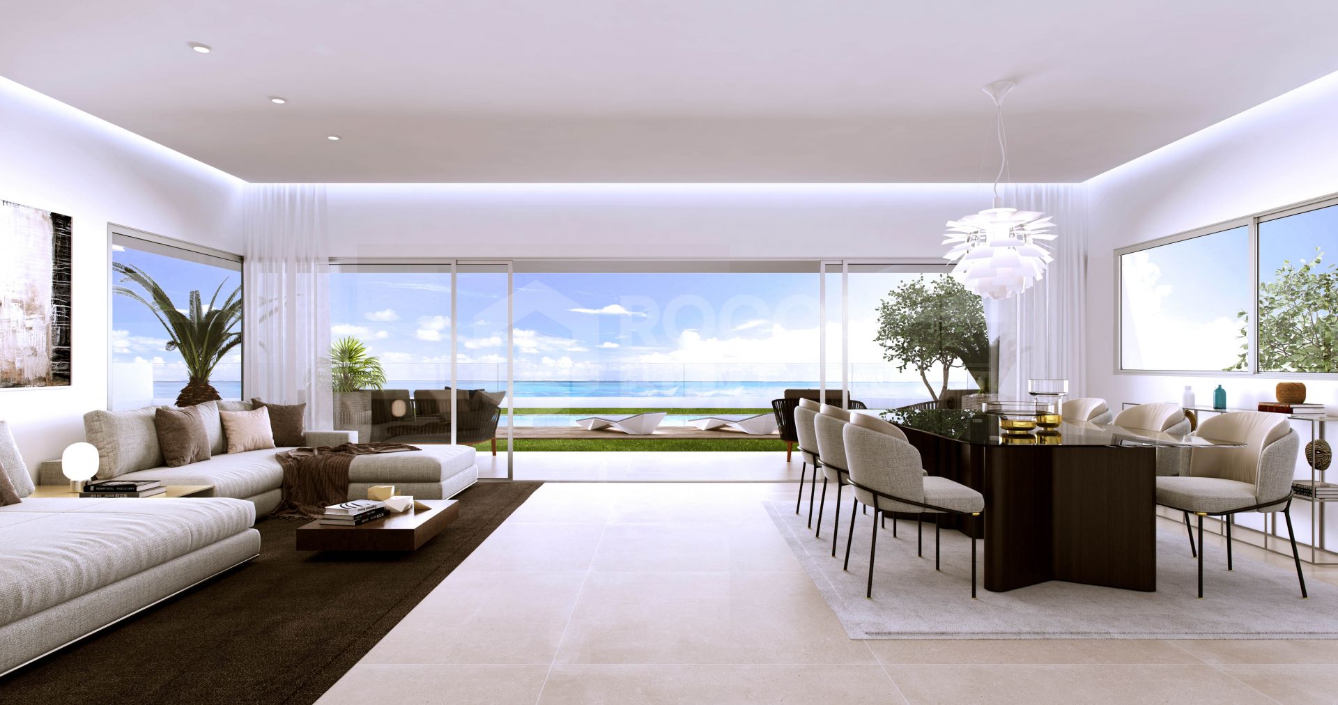 Eden by Kronos Homes, exclusive town houses and villas with amazing sea views in Mijas Costa