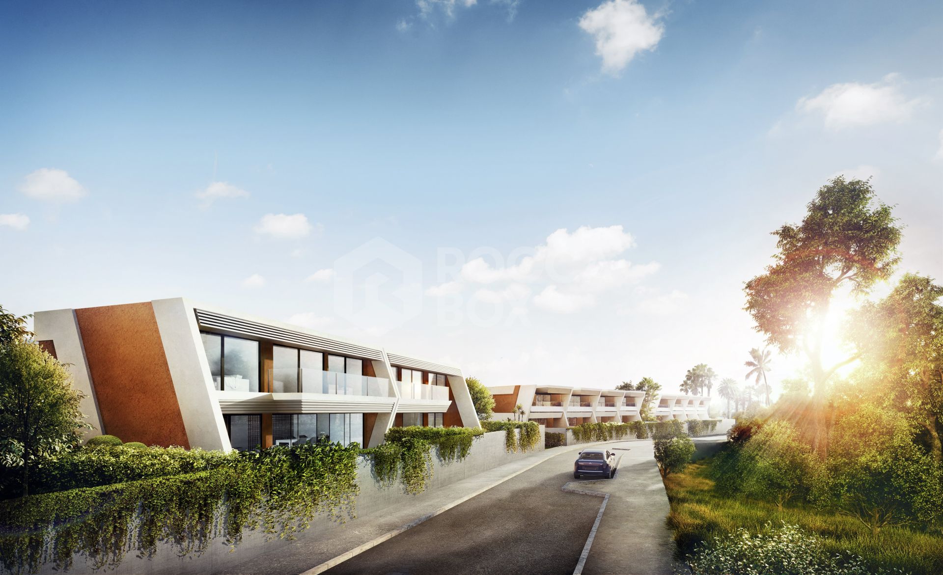 Eden by Kronos Homes, exclusive town houses and villas with amazing sea views in Mijas Costa