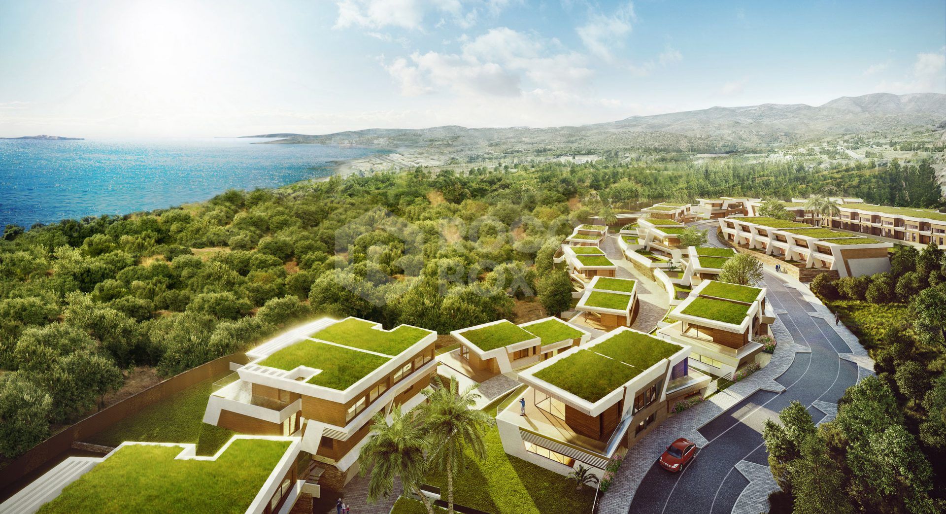 Eden by Kronos Homes, exclusive town houses and villas with amazing sea views in Mijas Costa