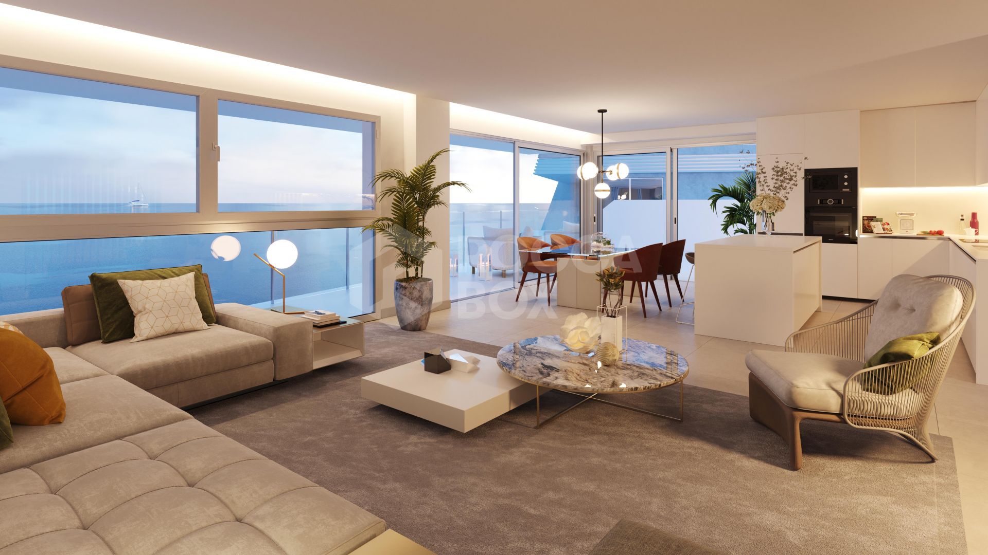 Eden by Kronos Homes, exclusive town houses and villas with amazing sea views in Mijas Costa