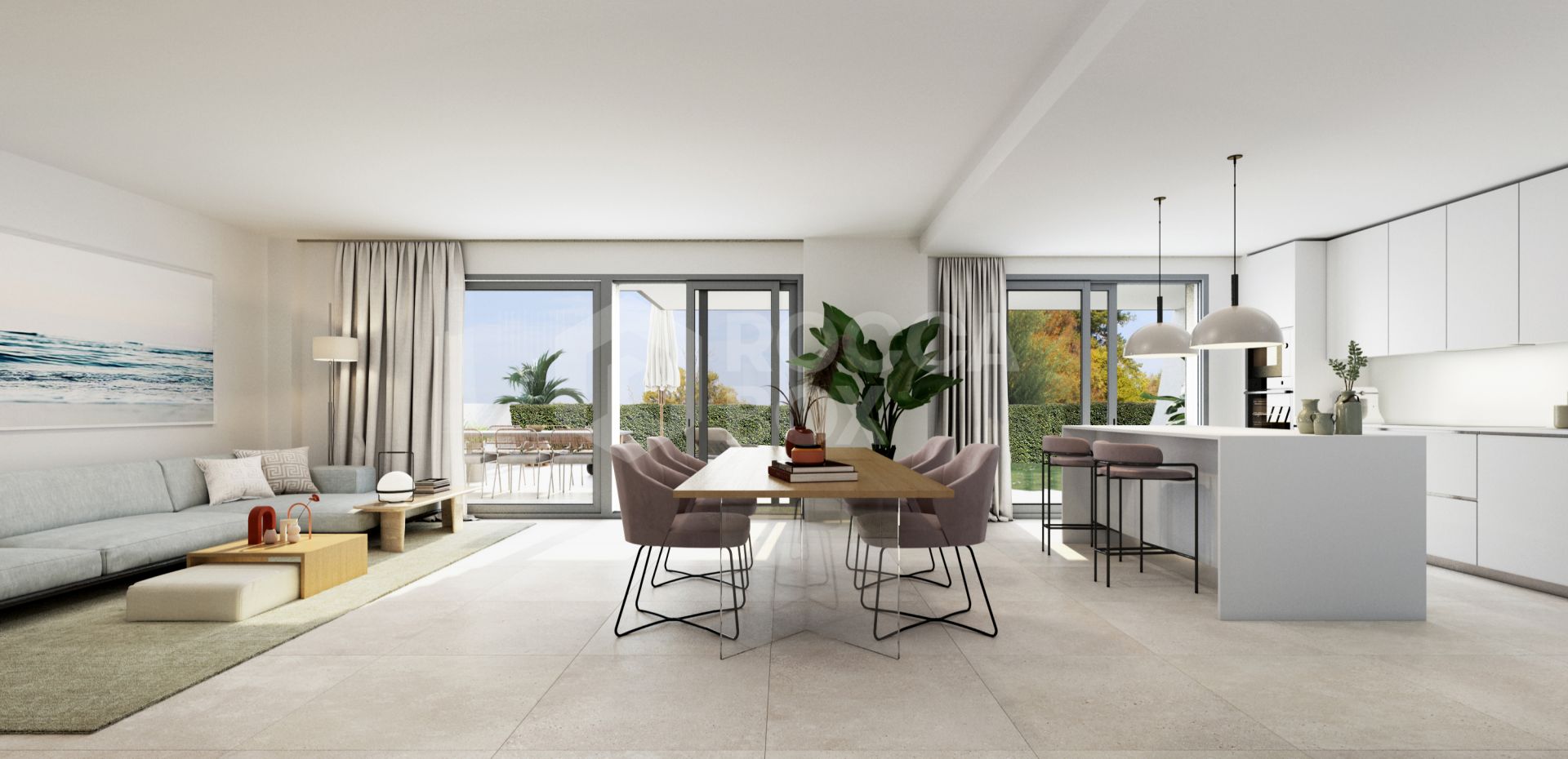 Eden by Kronos Homes, exclusive town houses and villas with amazing sea views in Mijas Costa