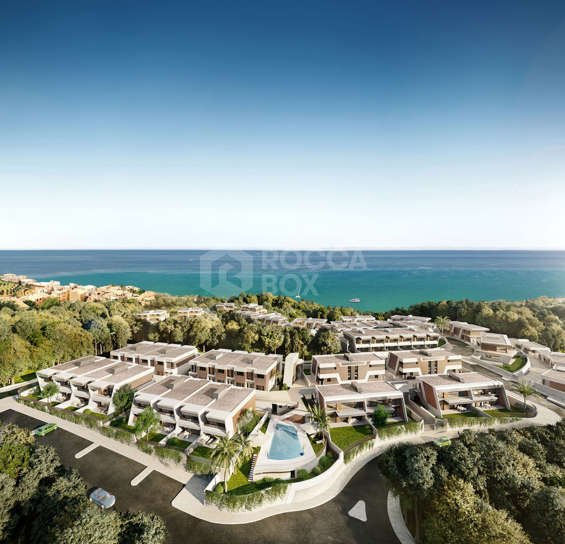 Eden by Kronos Homes, exclusive town houses and villas with amazing sea views in Mijas Costa