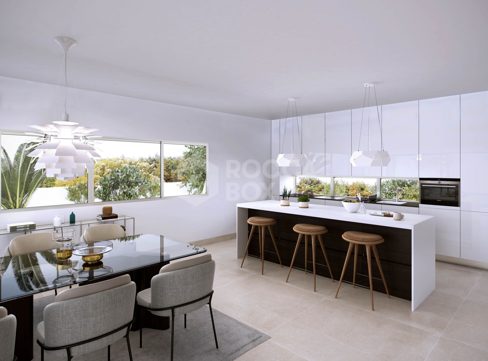 Eden by Kronos Homes, exclusive town houses and villas with amazing sea views in Mijas Costa