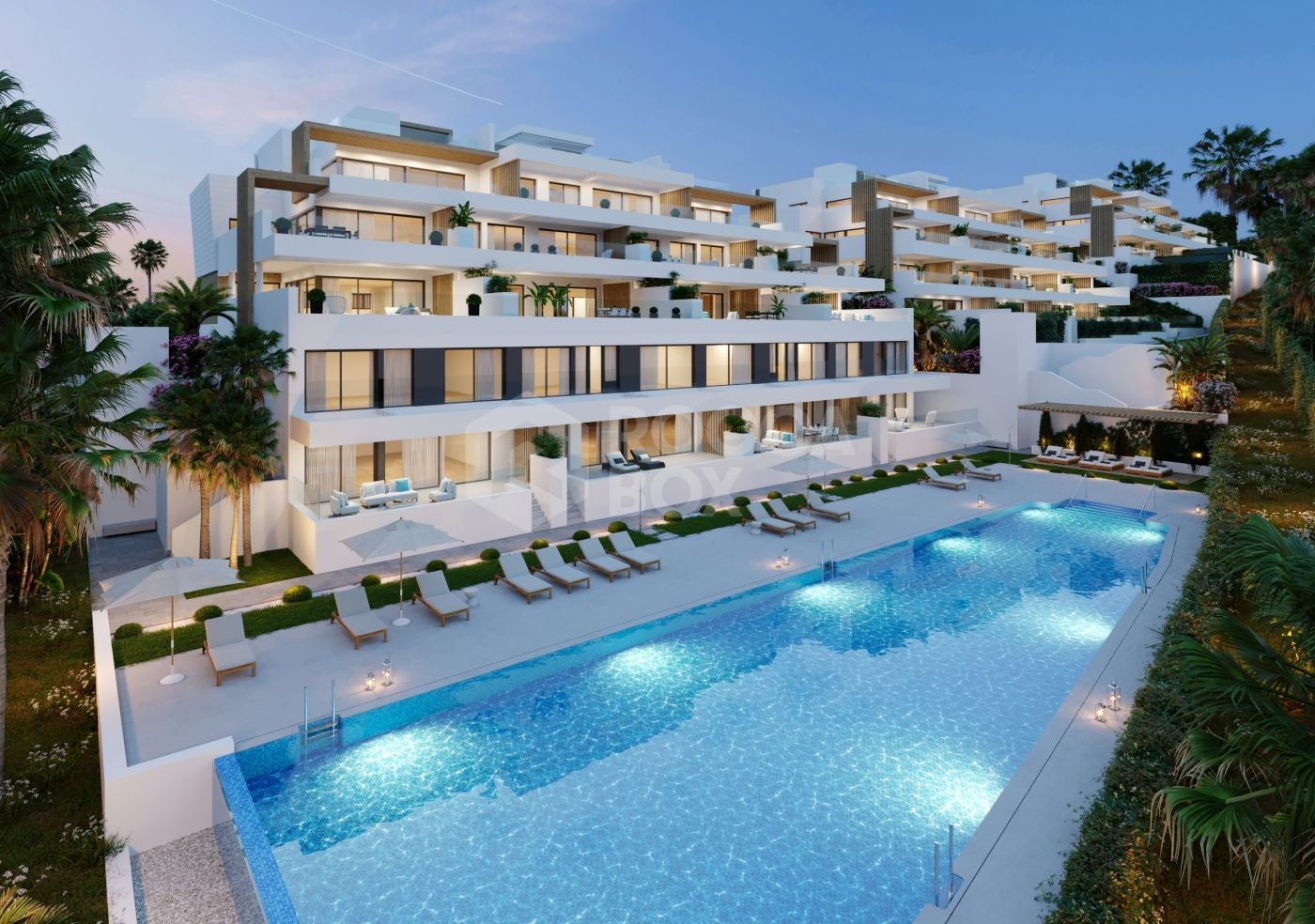 LIF3, contemporary apartments and penthouses in Estepona