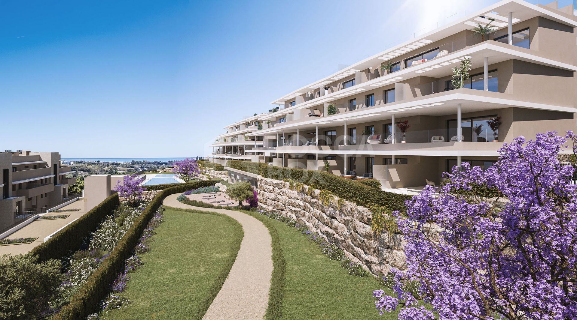 Capri, elegant apartments and penthouses overlooking the Mediterranean sea in Estepona