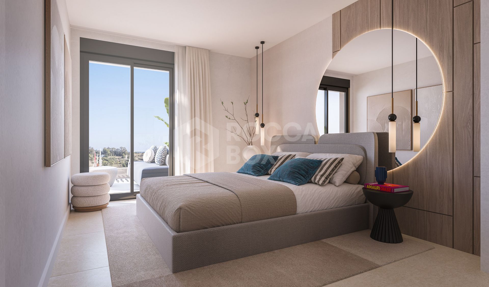 Capri, elegant apartments and penthouses overlooking the Mediterranean sea in Estepona