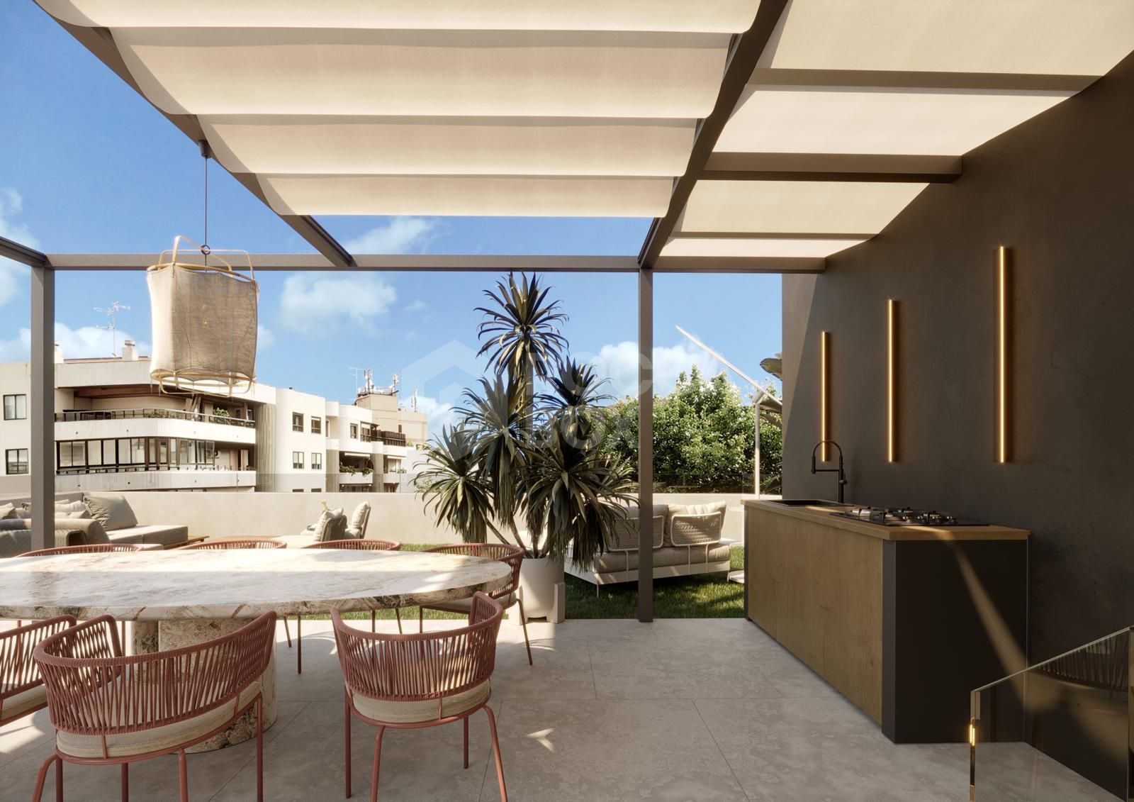 Centre Point Marbella, contemporary luxury in these apartments in Marbella City centre.