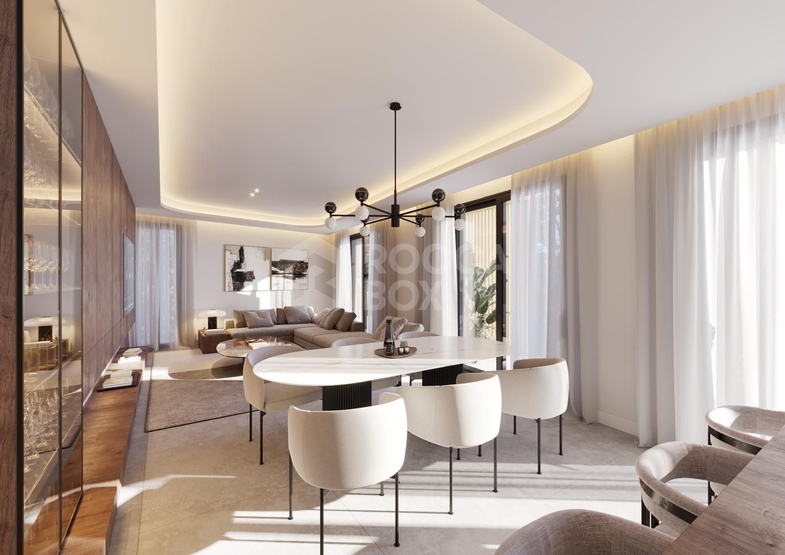 Centre Point Marbella, contemporary luxury in these apartments in Marbella City centre.