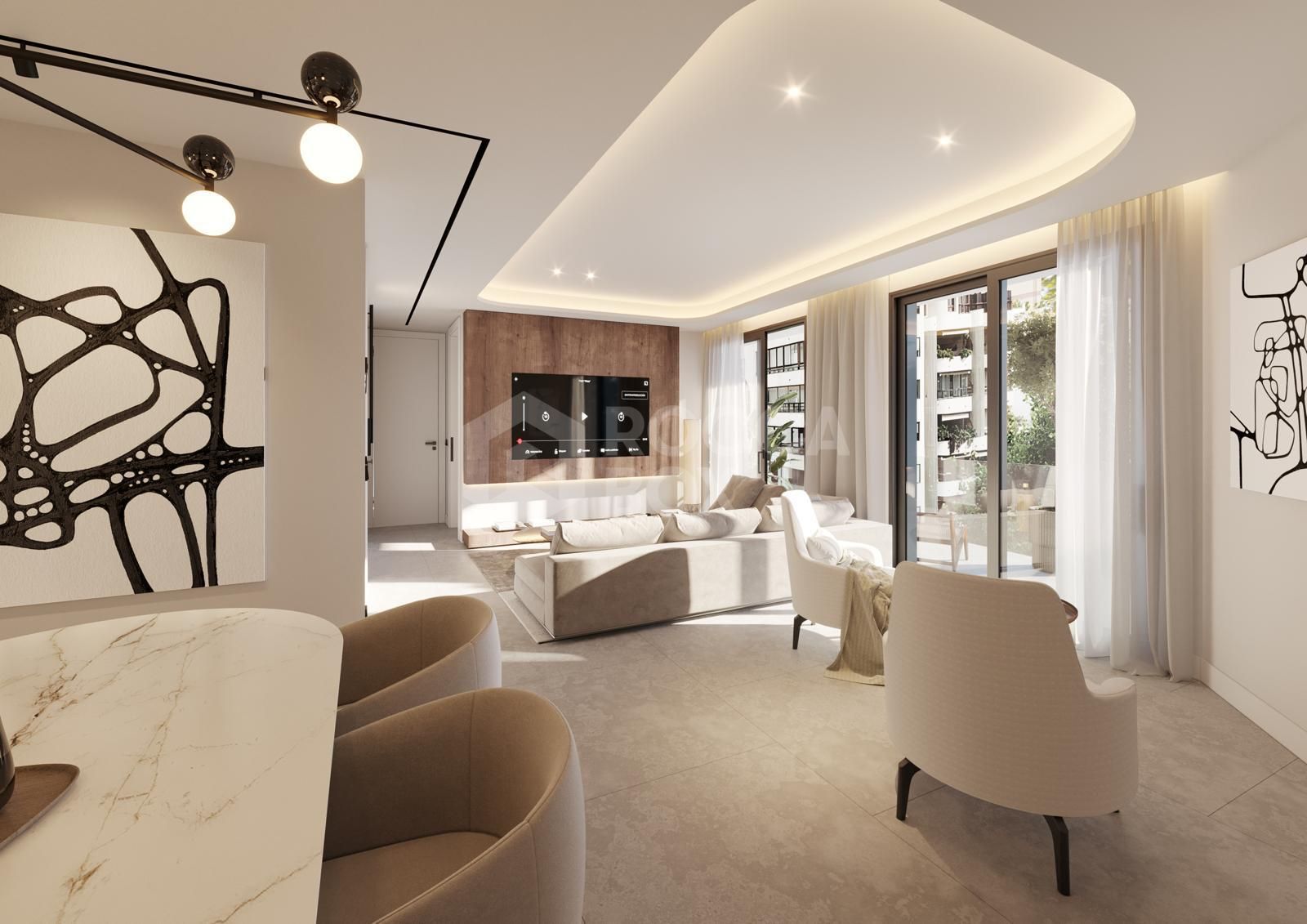 Centre Point Marbella, contemporary luxury in these apartments in Marbella City centre.