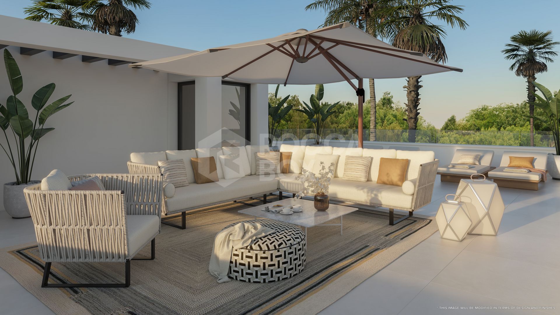 Bali Villas, exclusivity, sustainability, and luxury services in the privileged area of La Cala de Mijas.