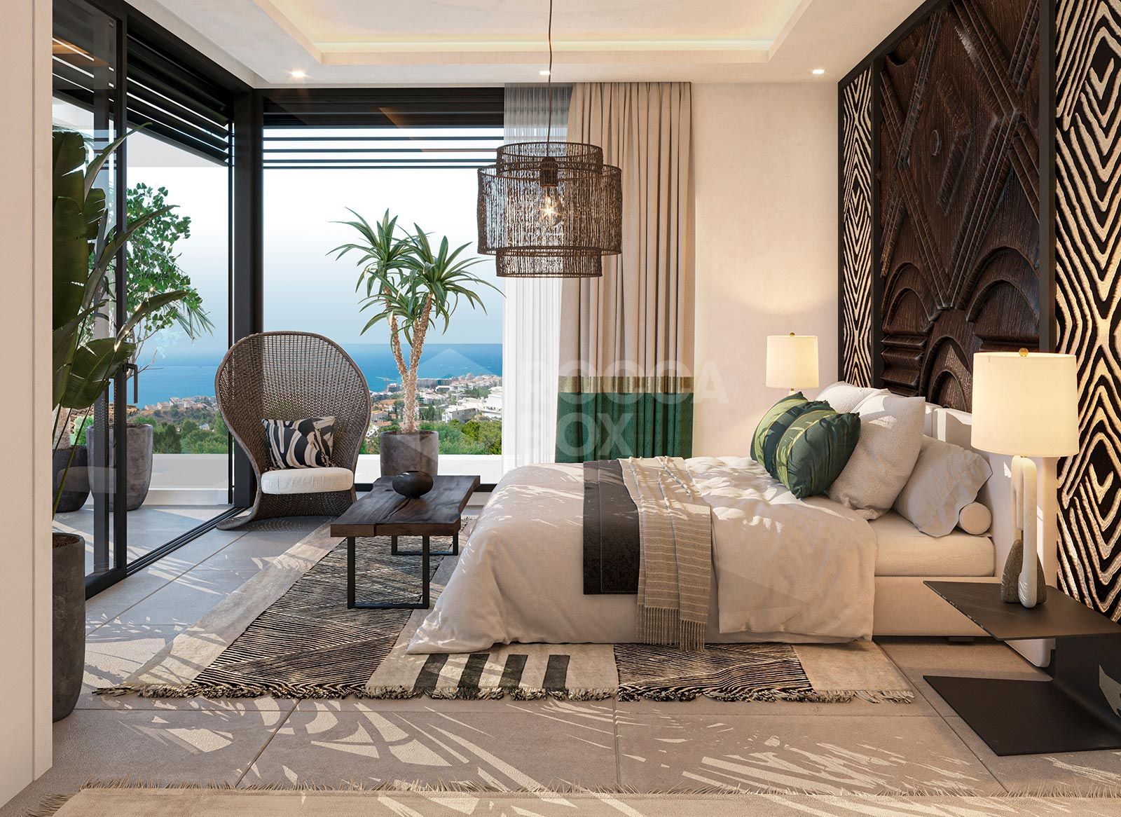 7 Diamond Villas, luxury and sea views in Benalmádena.