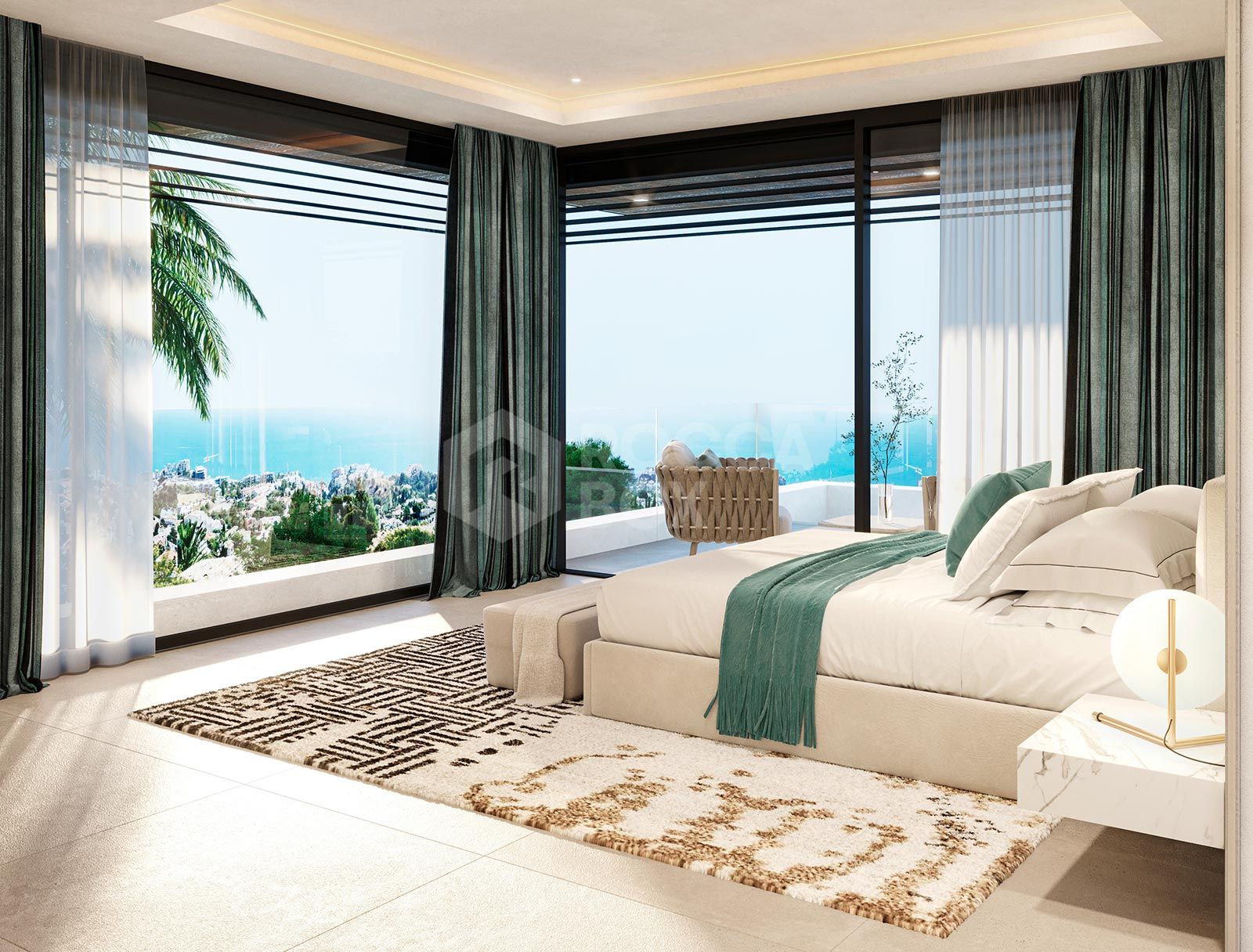 7 Diamond Villas, luxury and sea views in Benalmádena.