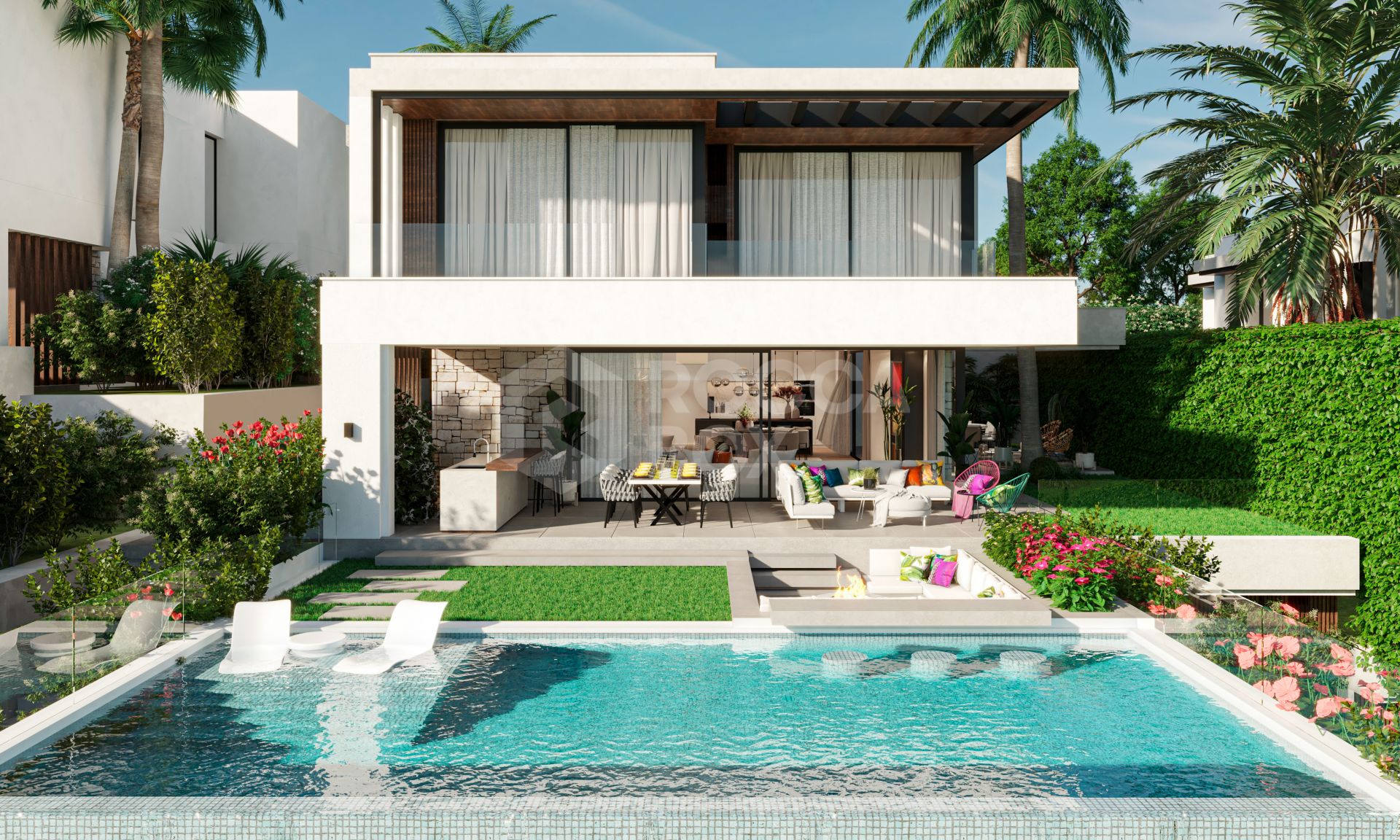 7 Diamond Villas, luxury and sea views in Benalmádena.