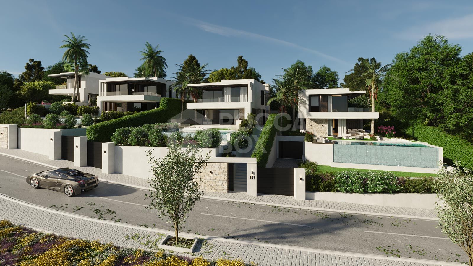 7 Diamond Villas, luxury and sea views in Benalmádena.