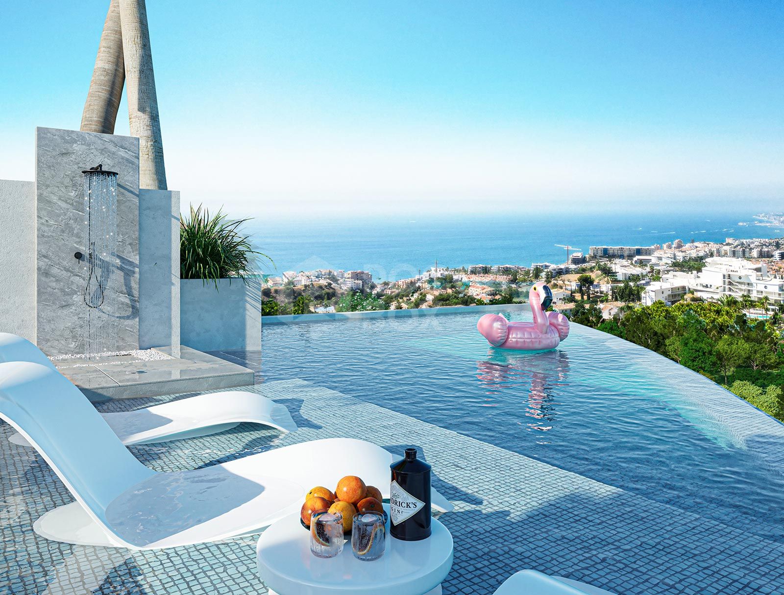 7 Diamond Villas, luxury and sea views in Benalmádena.