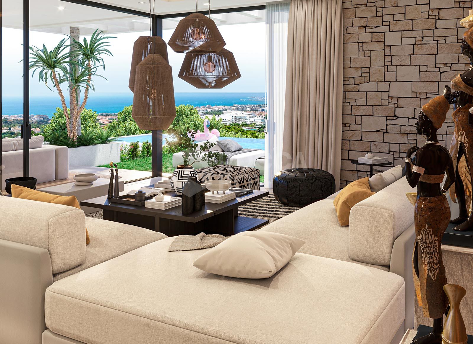 7 Diamond Villas, luxury and sea views in Benalmádena.