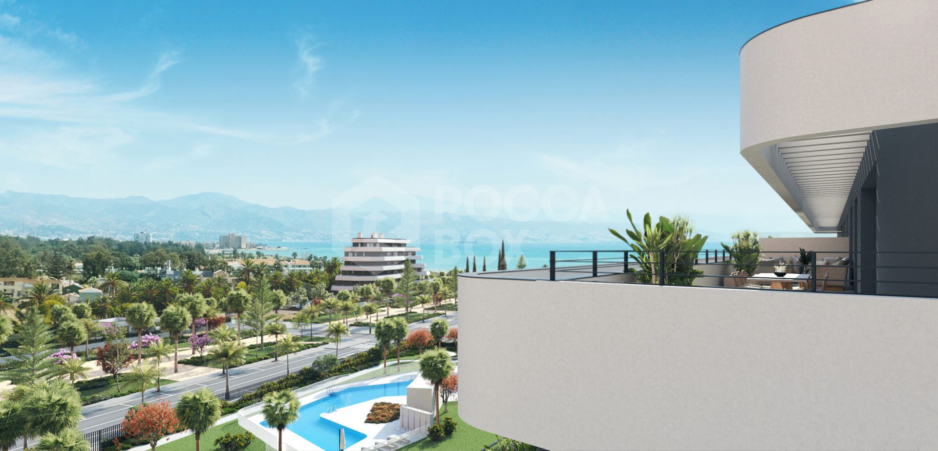 Habitat Alborán Mistral, exclusive apartments close to the beach in Torremolinos