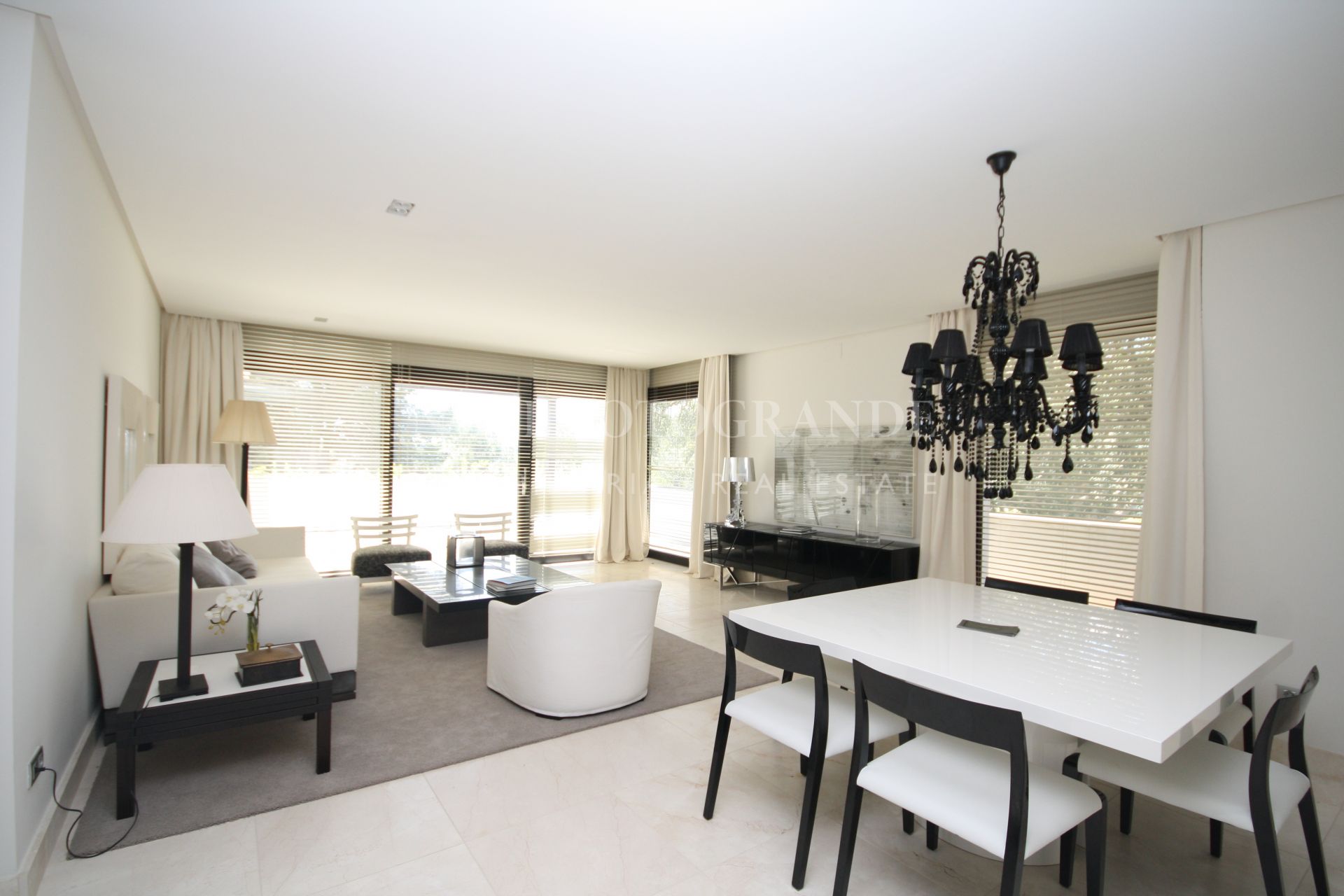 Contemporary large apartment in small community next to Valderrama Golf Club