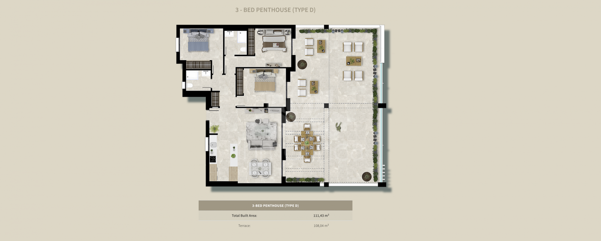 Penthouse in Doña Julia, Casares