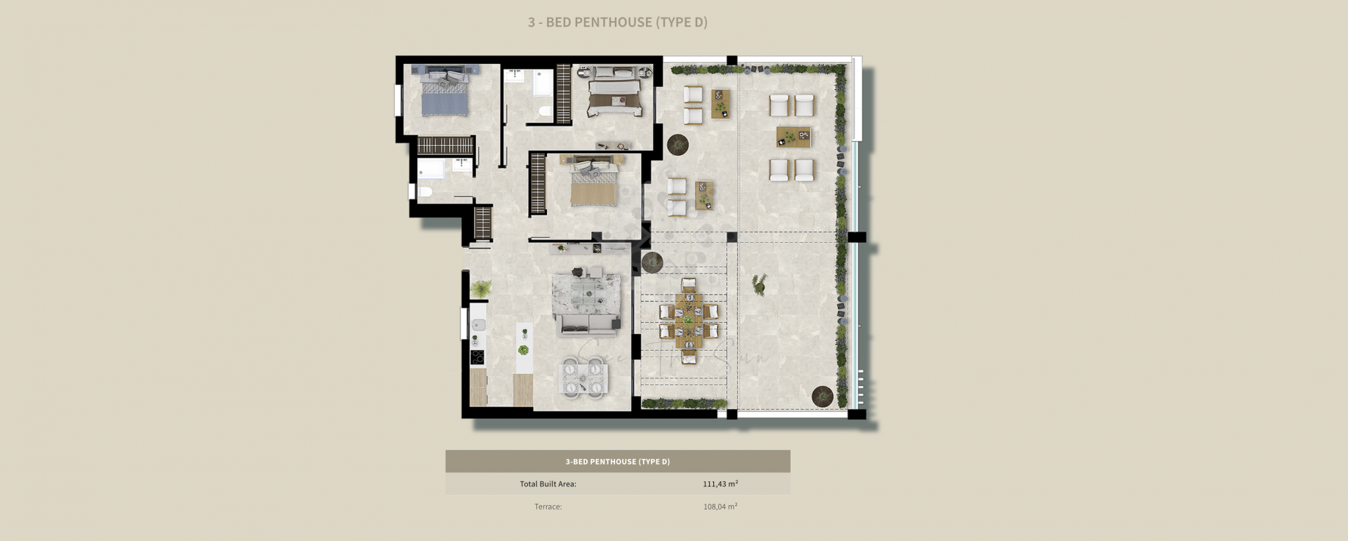 Ático en Doña Julia, Casares