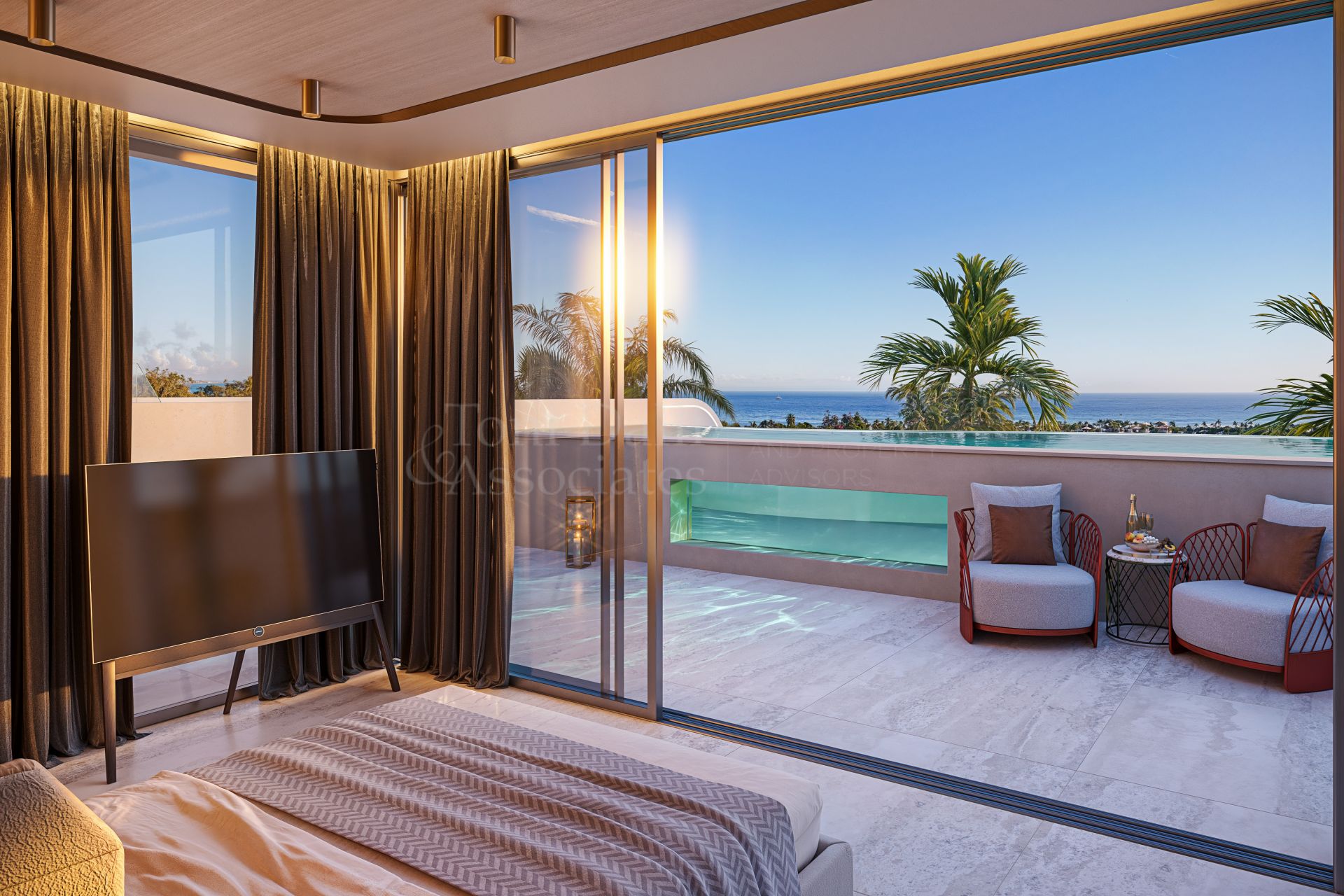 Duplex Penthouse in Marbella Golden Mile, Marbella