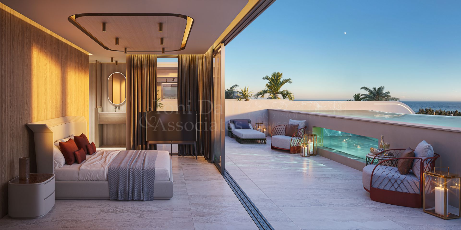 Duplex Penthouse in Marbella Golden Mile, Marbella