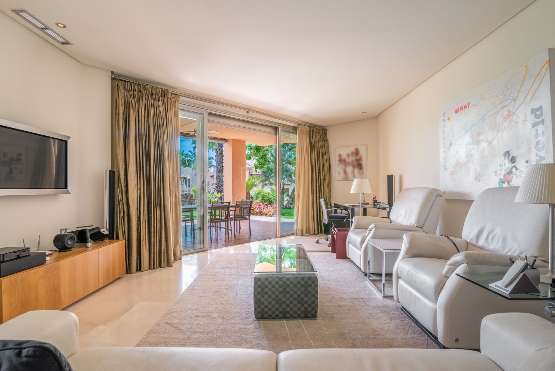 Ground Floor Apartment in Mansion Club, Marbella