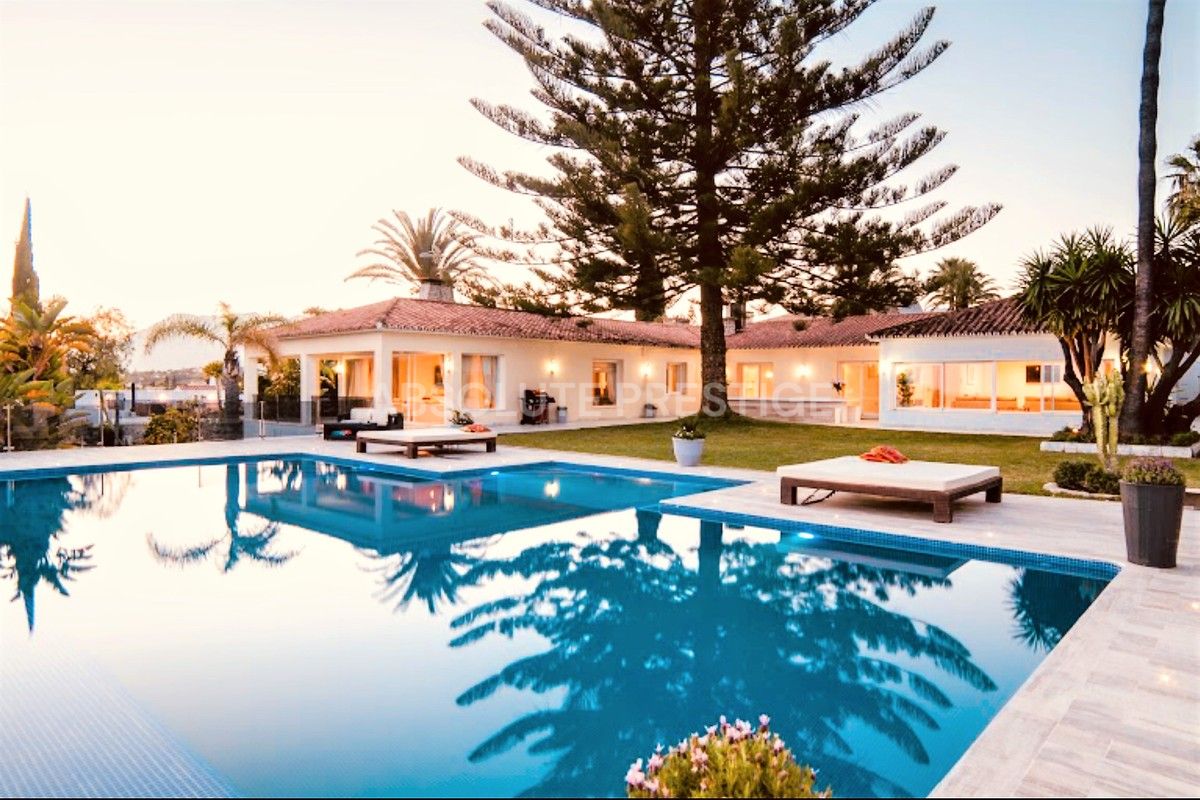Villa zur kurzfristigen Miete in Elviria, Marbella Ost