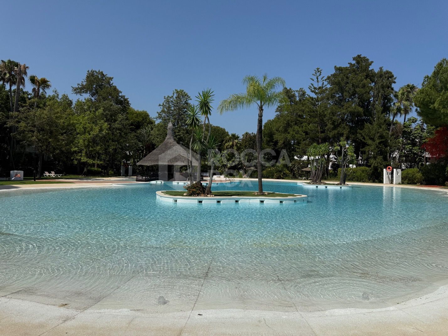 Ground floor apartment with large terrace and garden