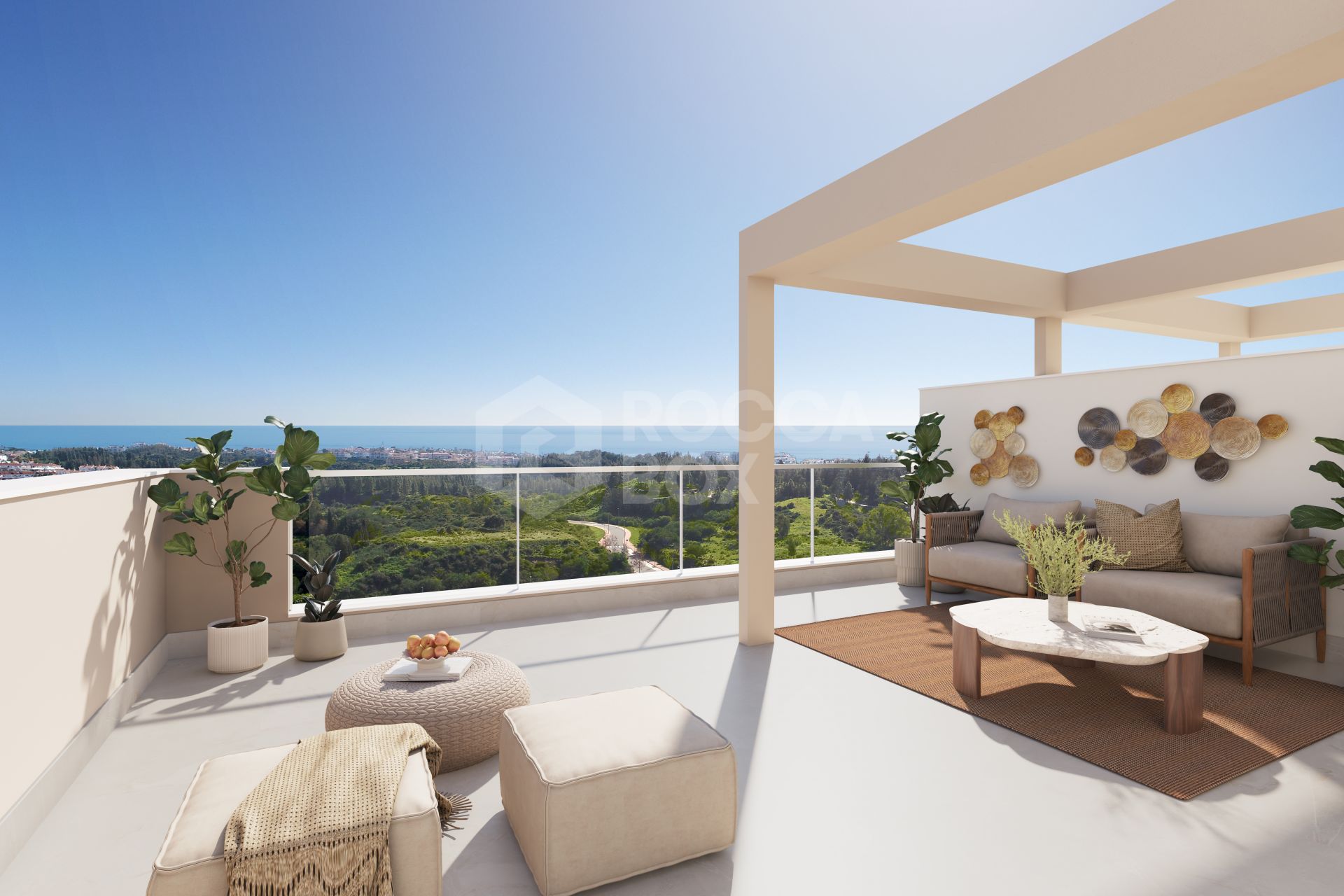 Valley Views, exclusive apartments and penthouses with sea views in Mijas.