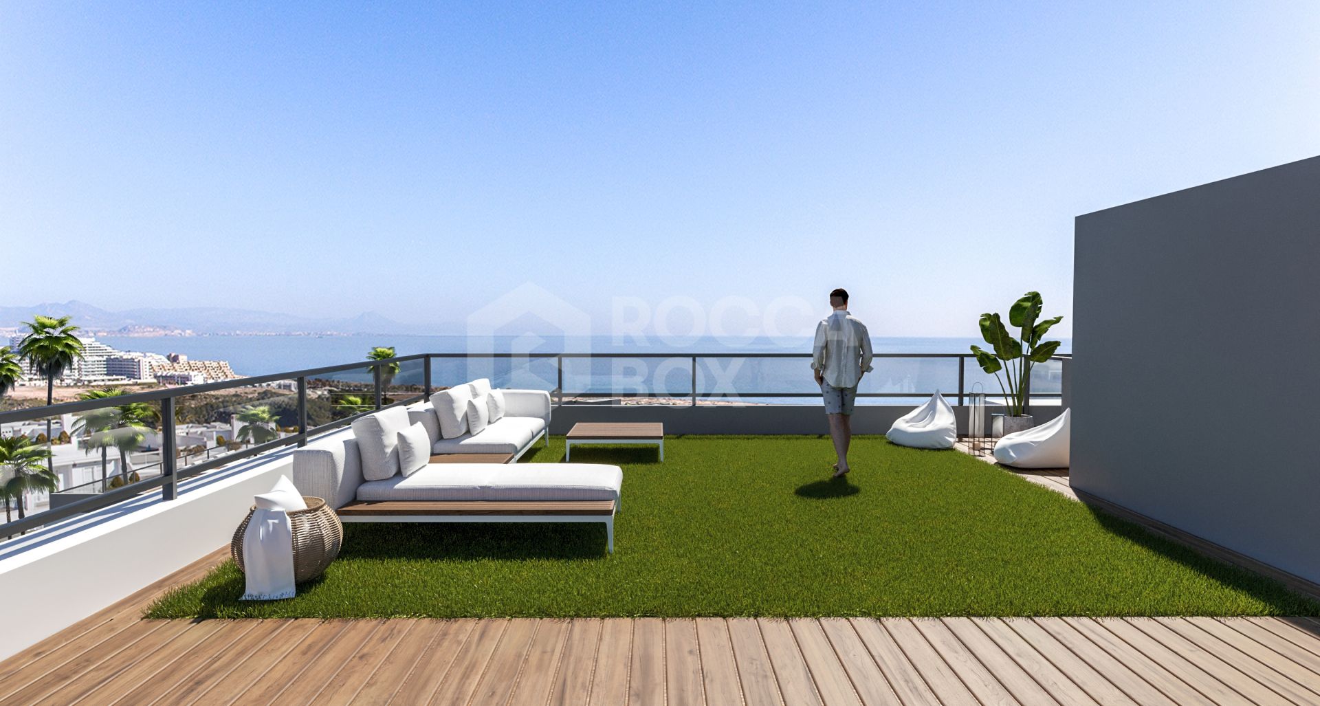 Iconic, contemporary apartments with seaviews in Gran Alacant, Alicante