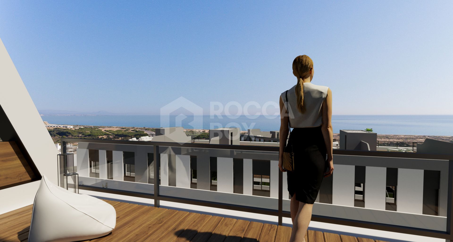 Iconic, contemporary apartments with seaviews in Gran Alacant, Alicante
