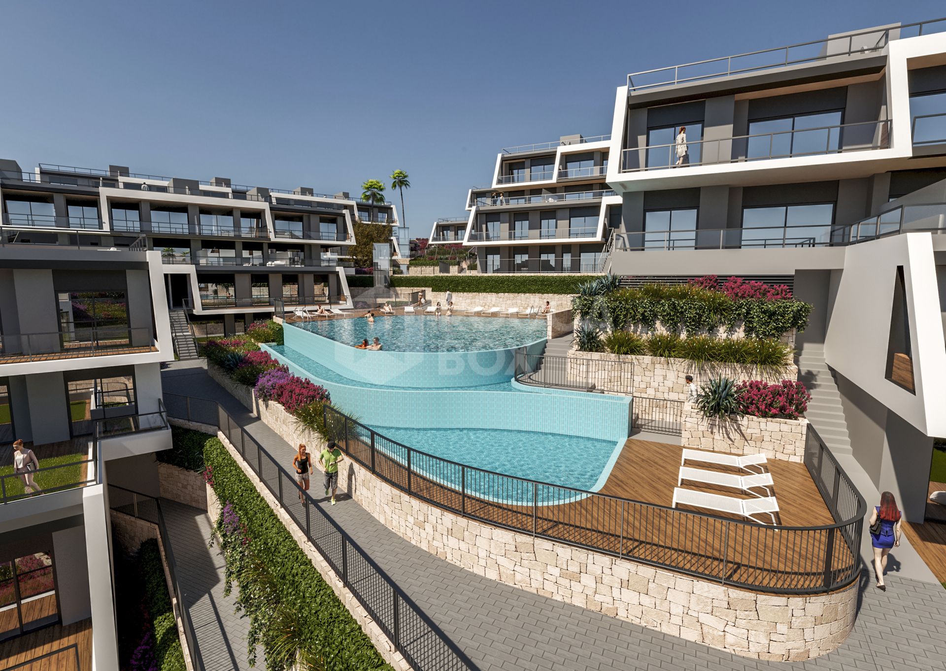 Iconic, contemporary apartments with seaviews in Gran Alacant, Alicante
