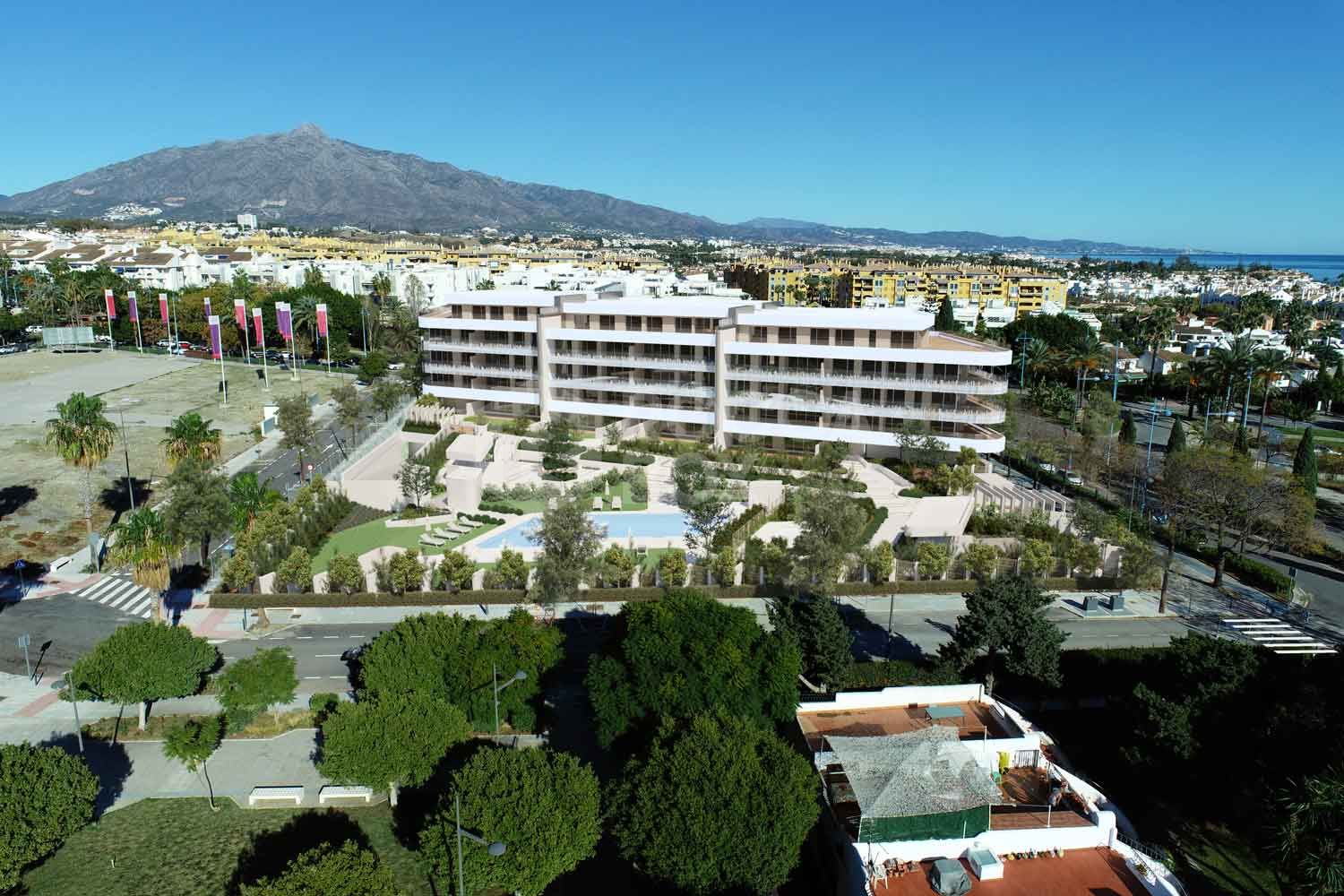 Terra, modern design apartments and penthouses in San Pedro de Alcántara.
