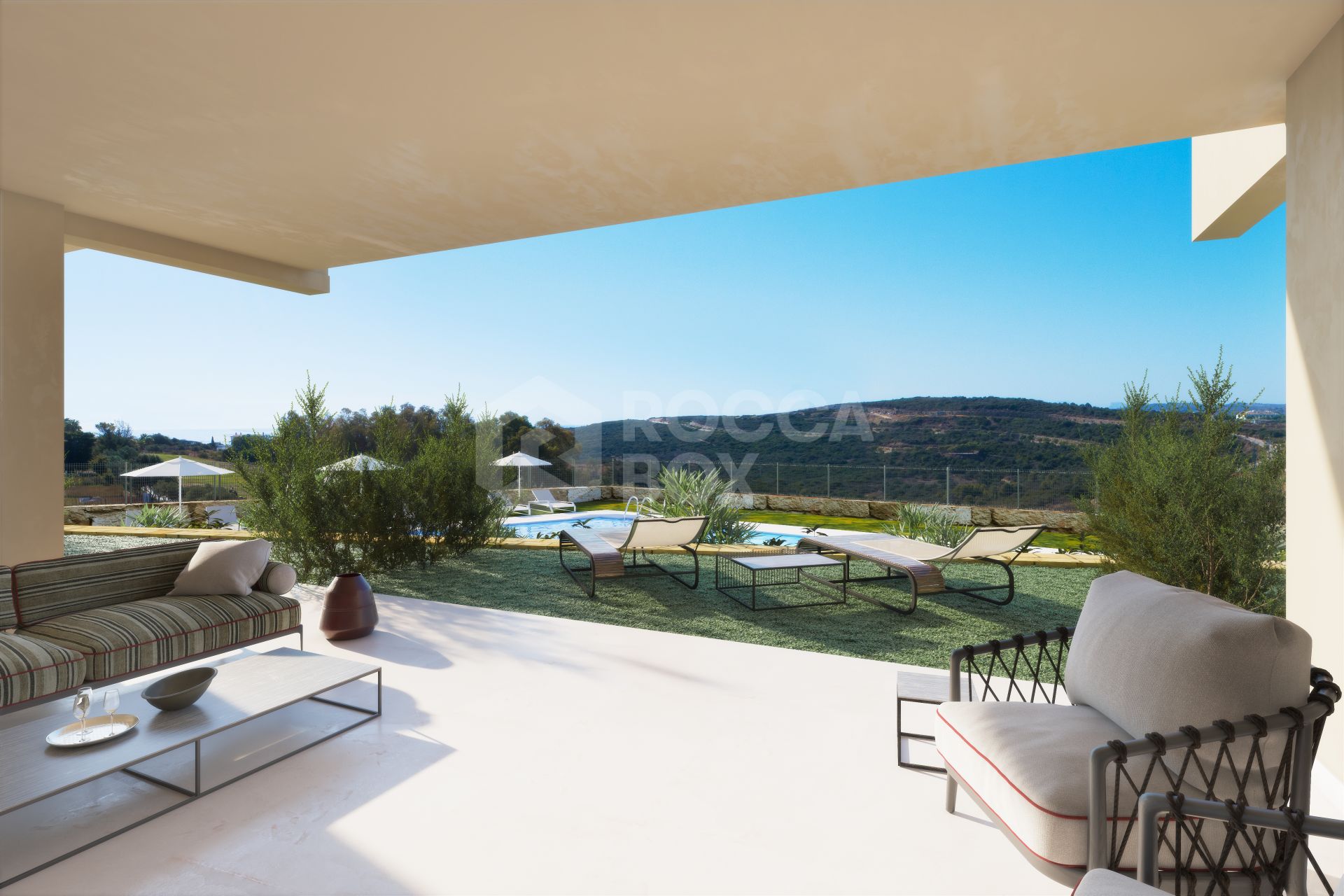 Sunny Golf, modern frontline golf apartments and penthouses in Estepona.