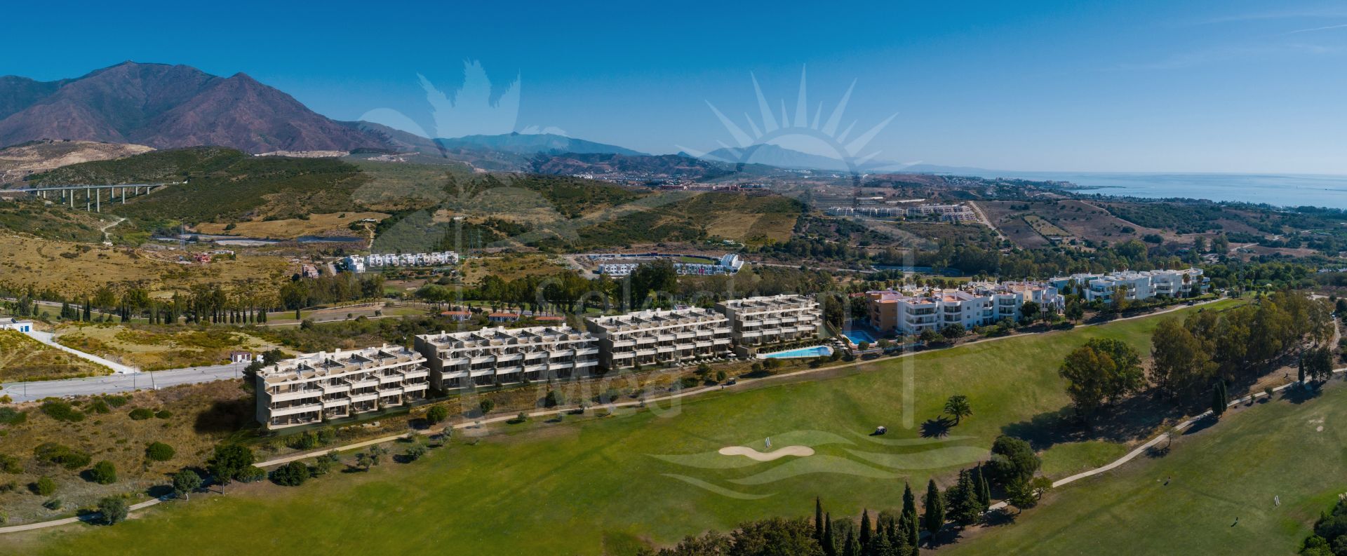 Sunny Golf, modern frontline golf apartments and penthouses in Estepona.