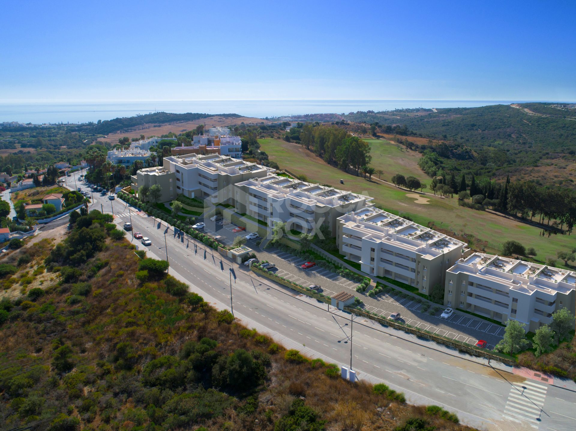 Sunny Golf, modern frontline golf apartments and penthouses in Estepona.